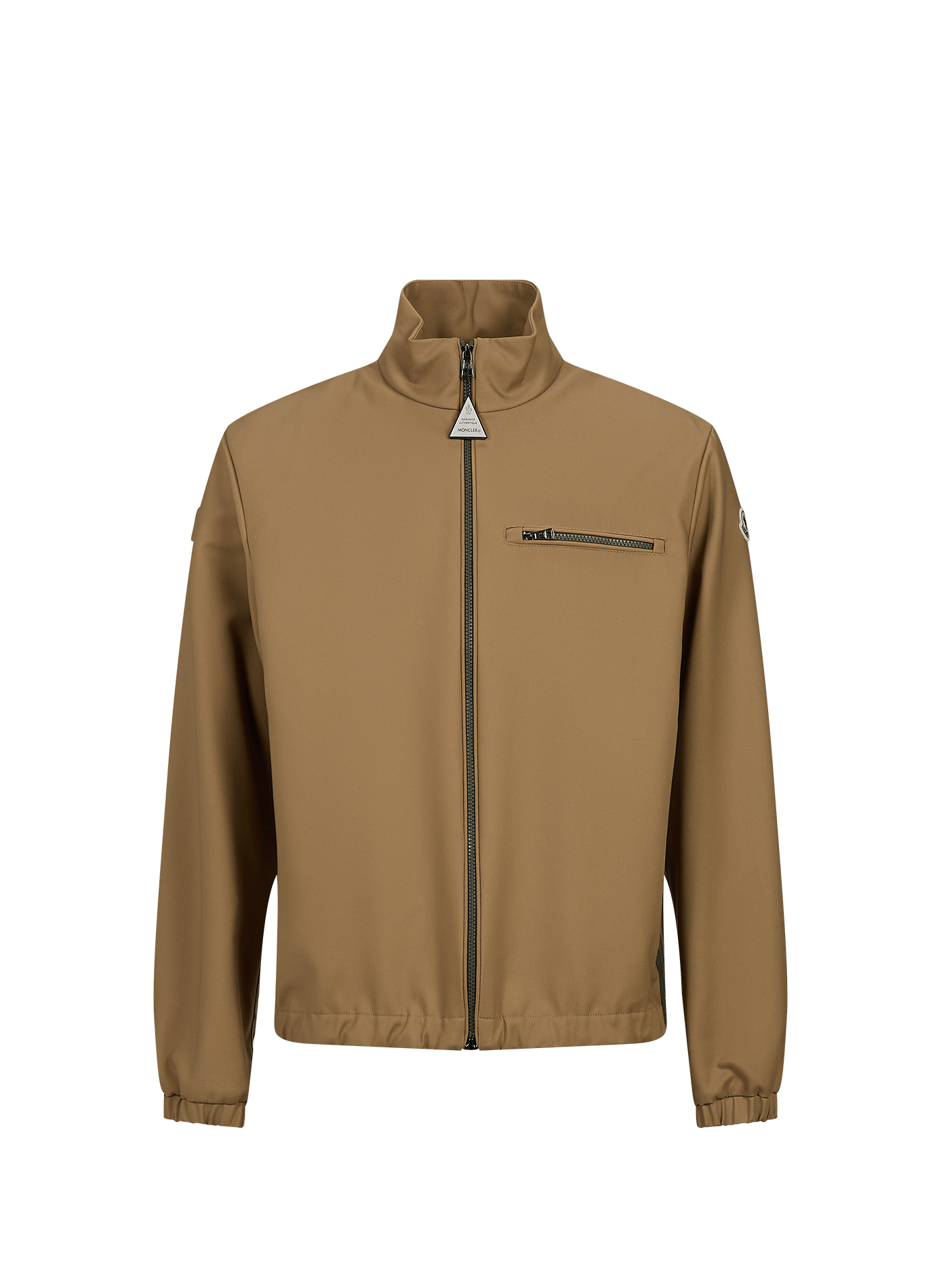 Gerade geschnittene Jacke Fourioun aus Baumwollmischung MONCLER Beige