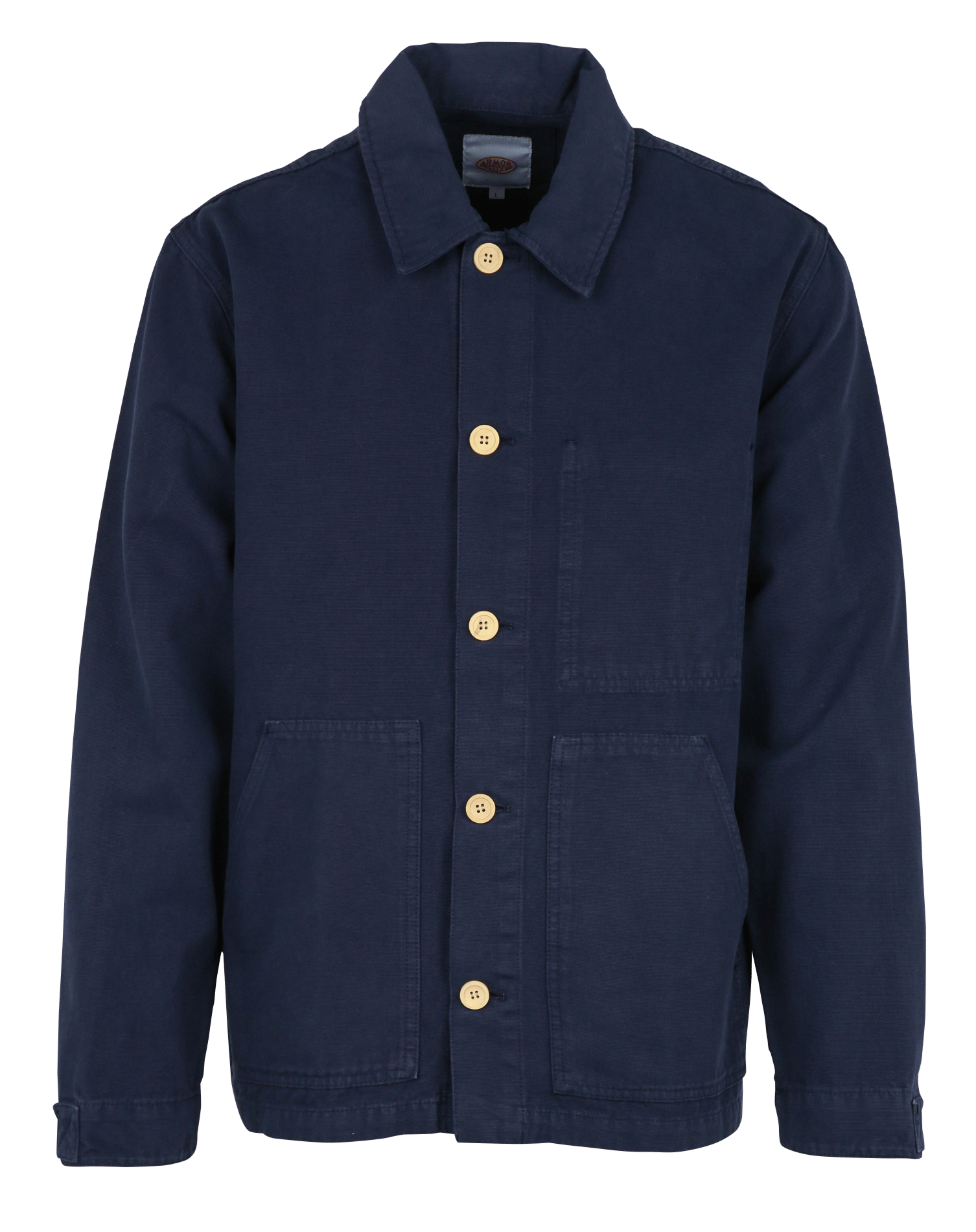 Veste droite en coton ARMOR-LUX Bleu