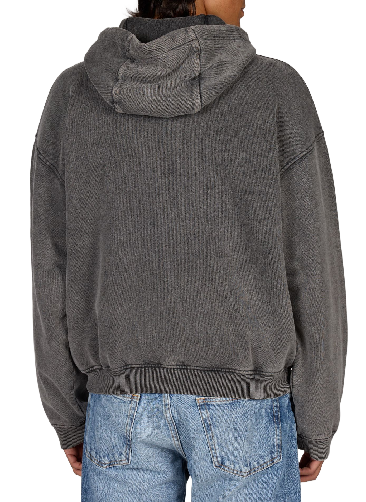 Straight washed cotton sweatshirt BELLEROSE Black