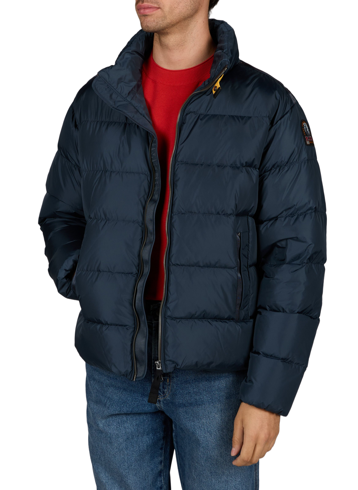 Padded oversized high-neck jacket PARAJUMPERS Blue
