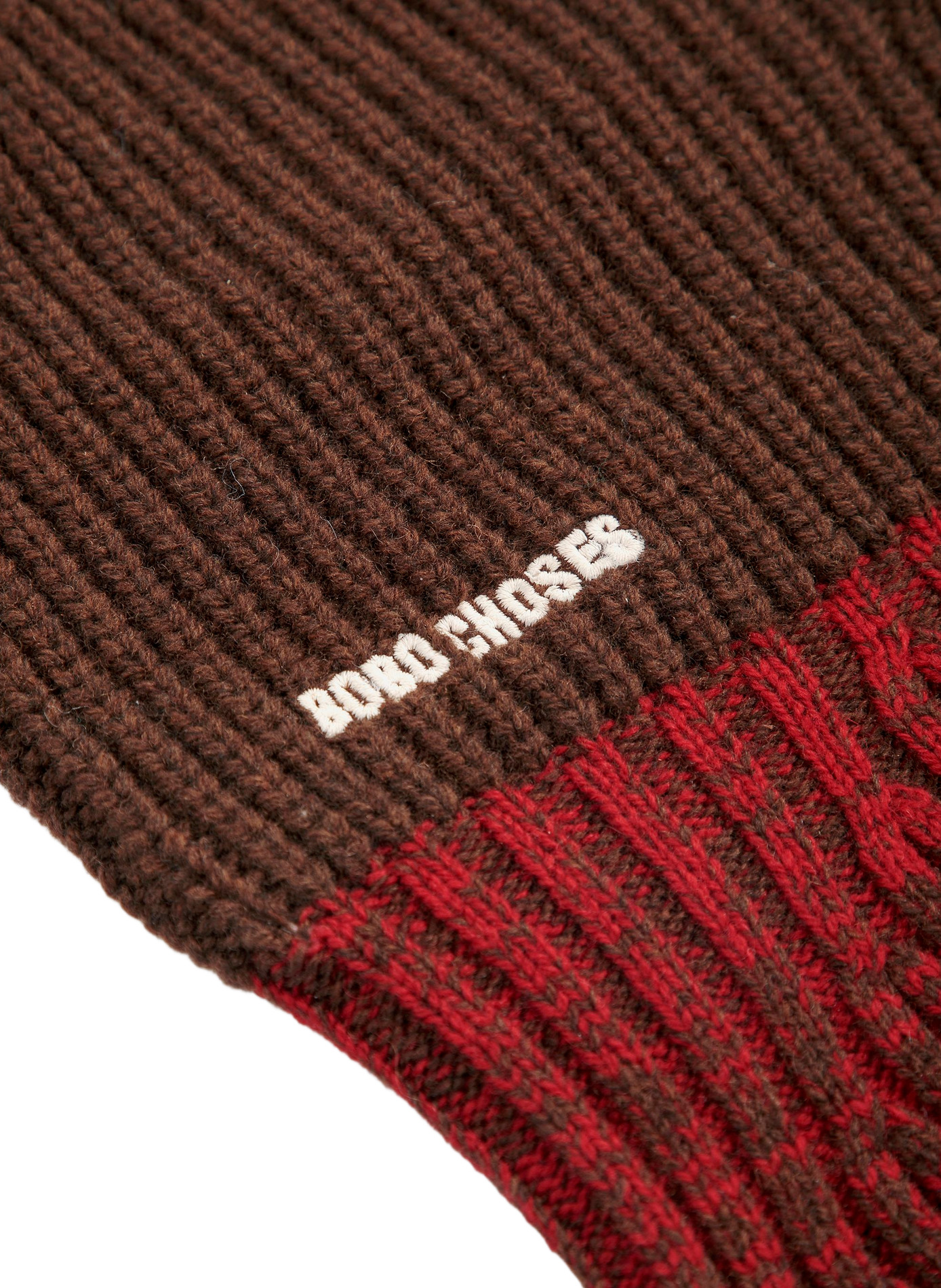 Plain wool balaclava BOBO CHOSES Brown