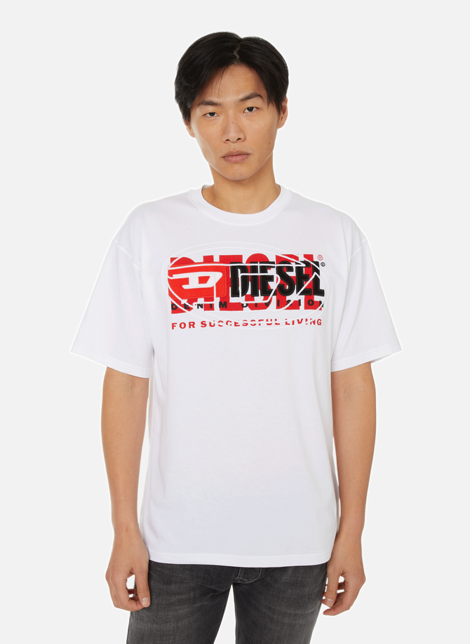 T-shirt logo en coton  DIESEL
