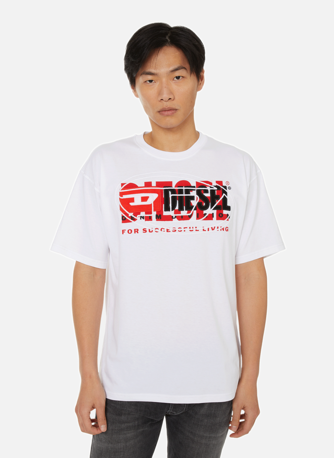 DIESEL cotton logo T-shirt