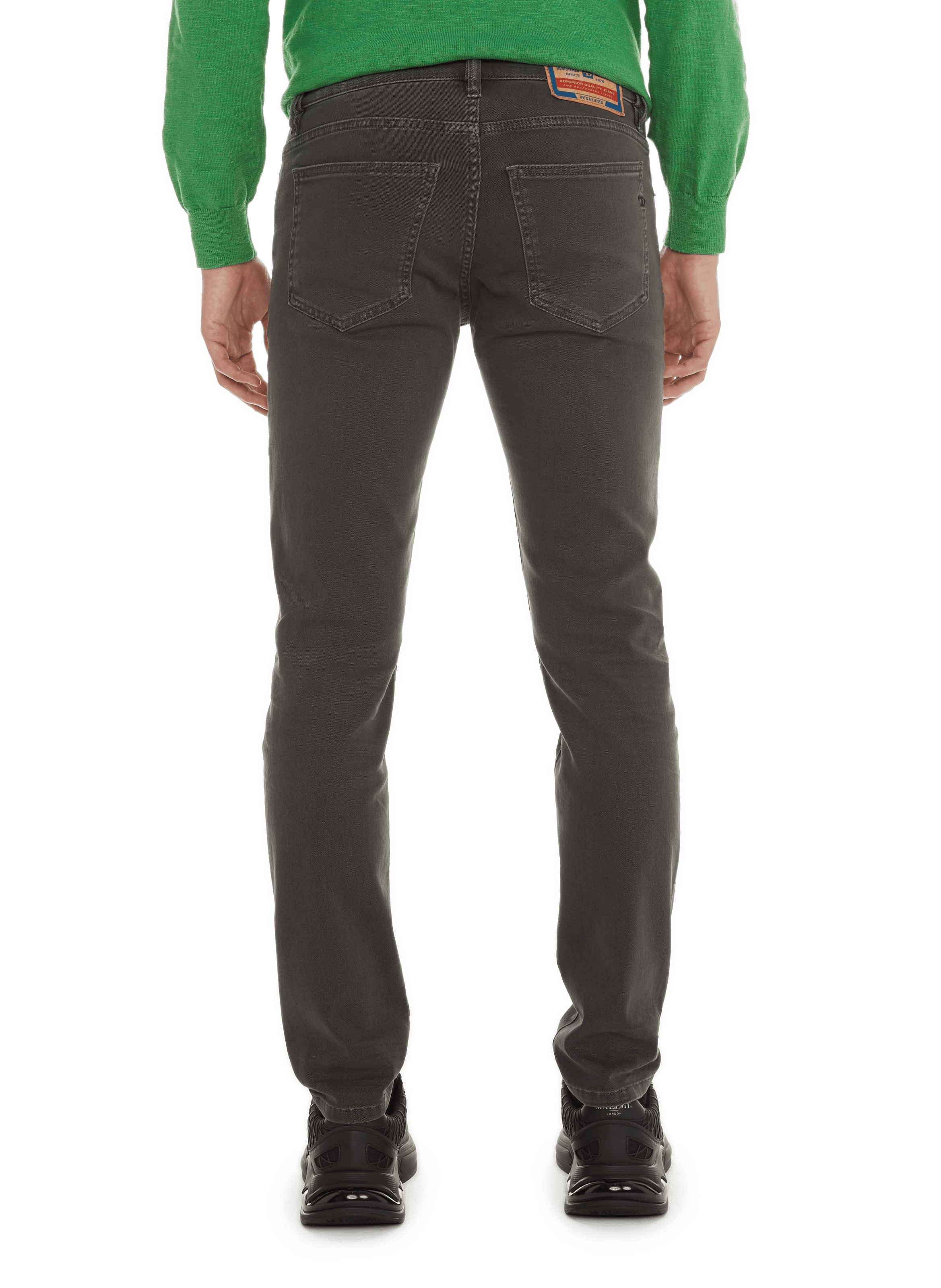 Slim-fit trousers DIESEL Grey