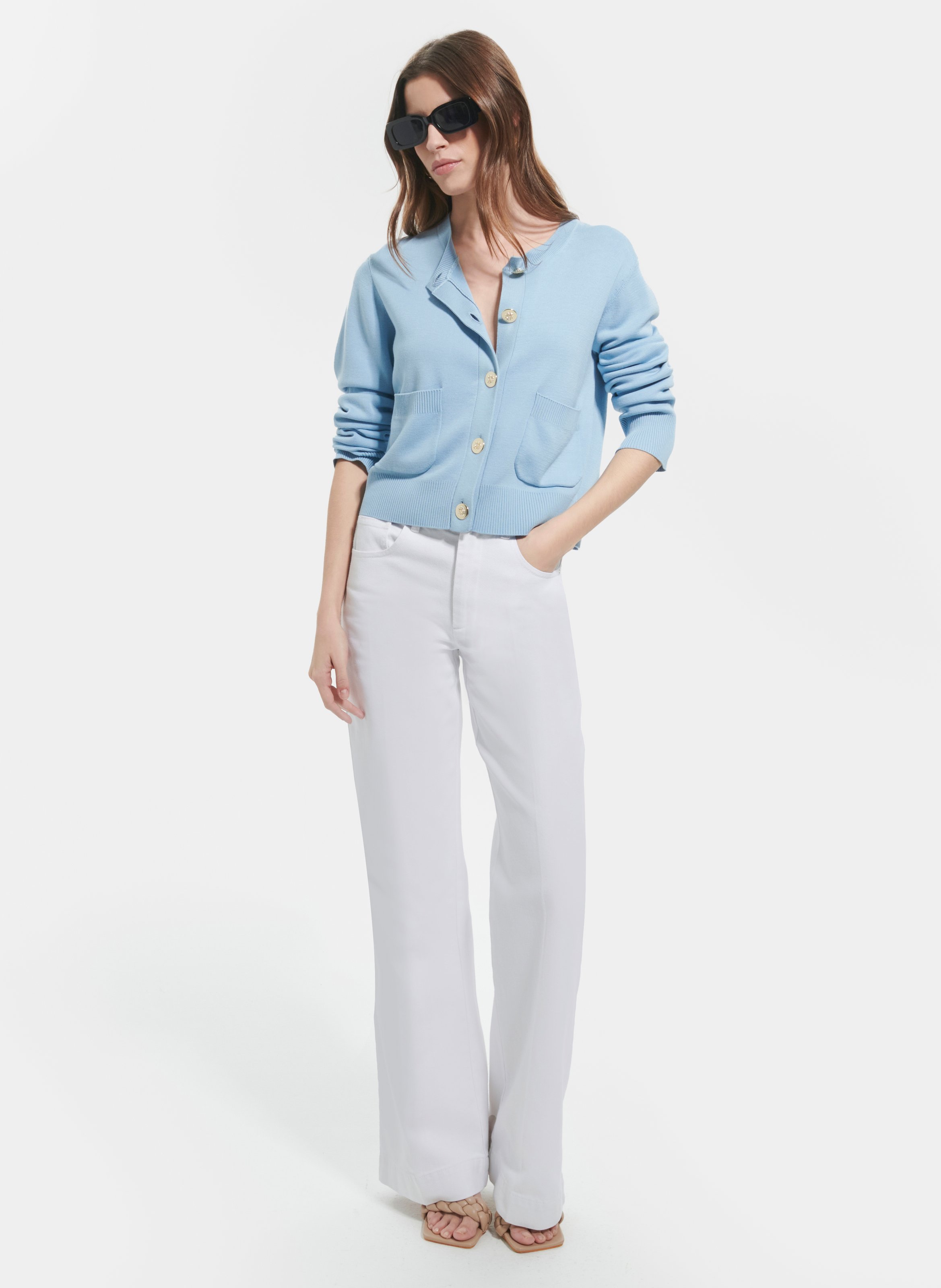 Gilet  gwendoline ZAPA Bleu