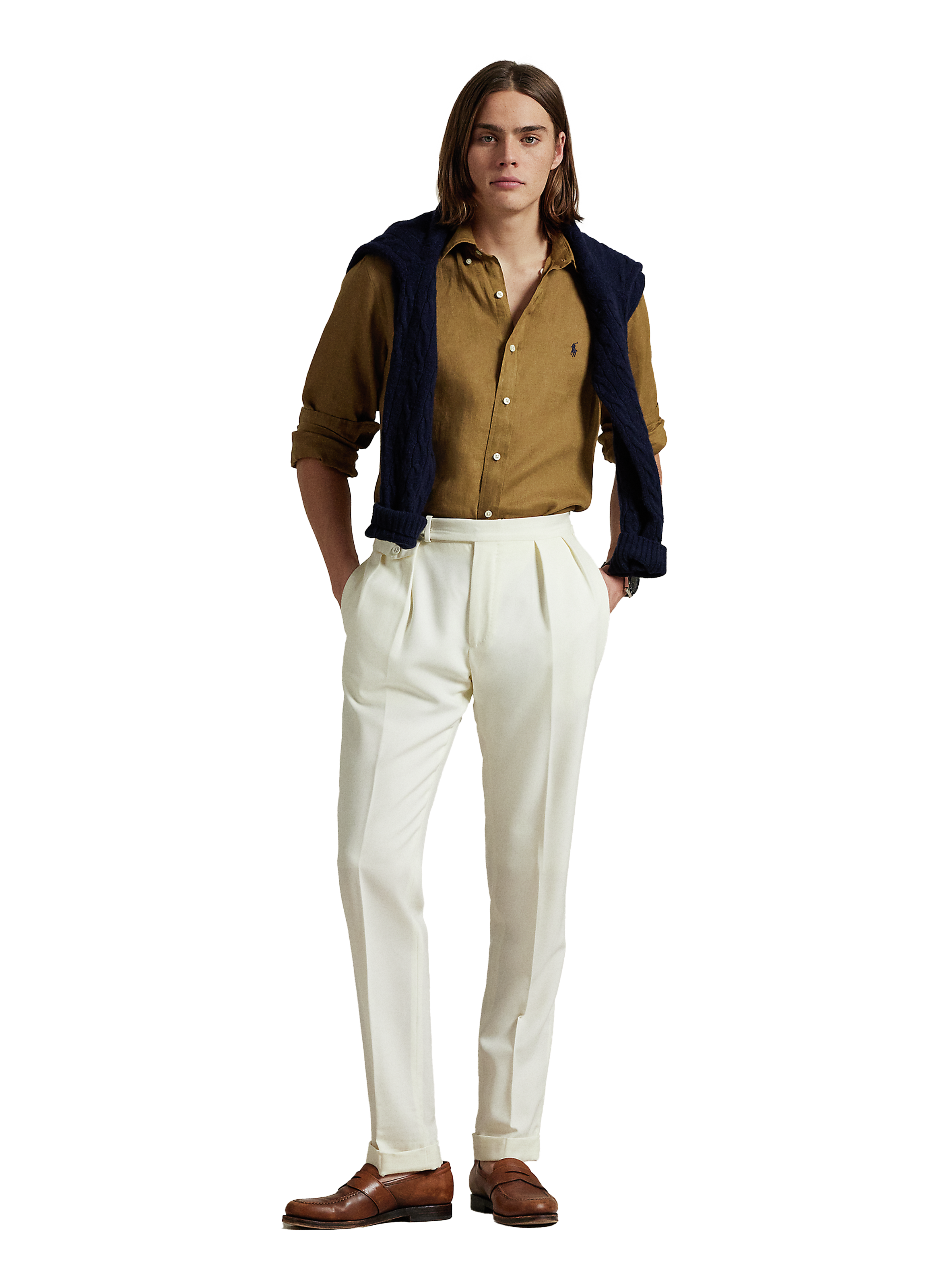 Linen shirt POLO RALPH LAUREN Beige