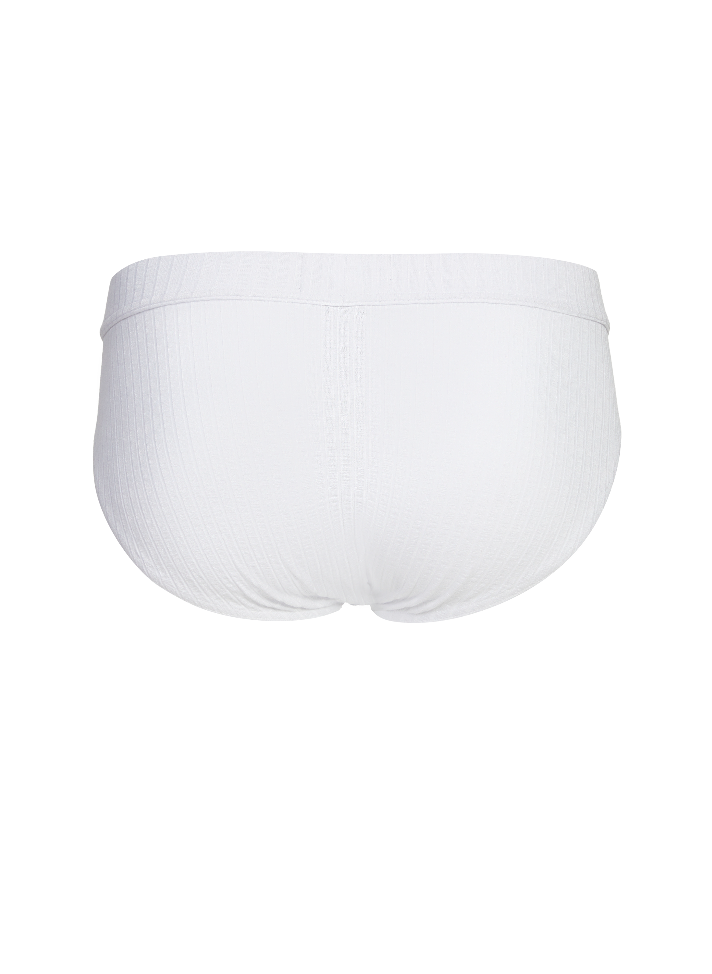 Slip côtelé EMPORIO ARMANI Blanc