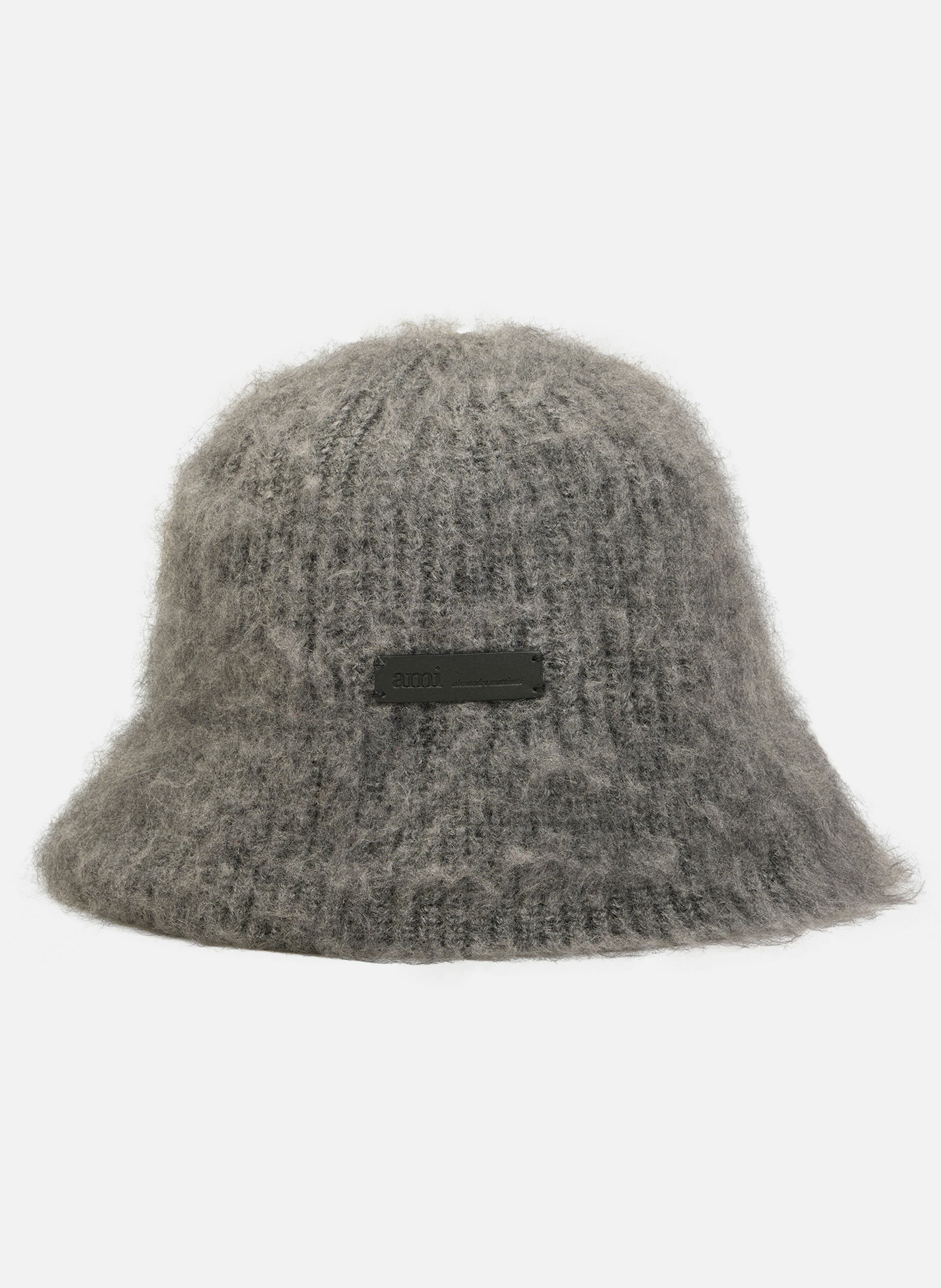 Bob ami en mohair unisexe AMI PARIS Gris