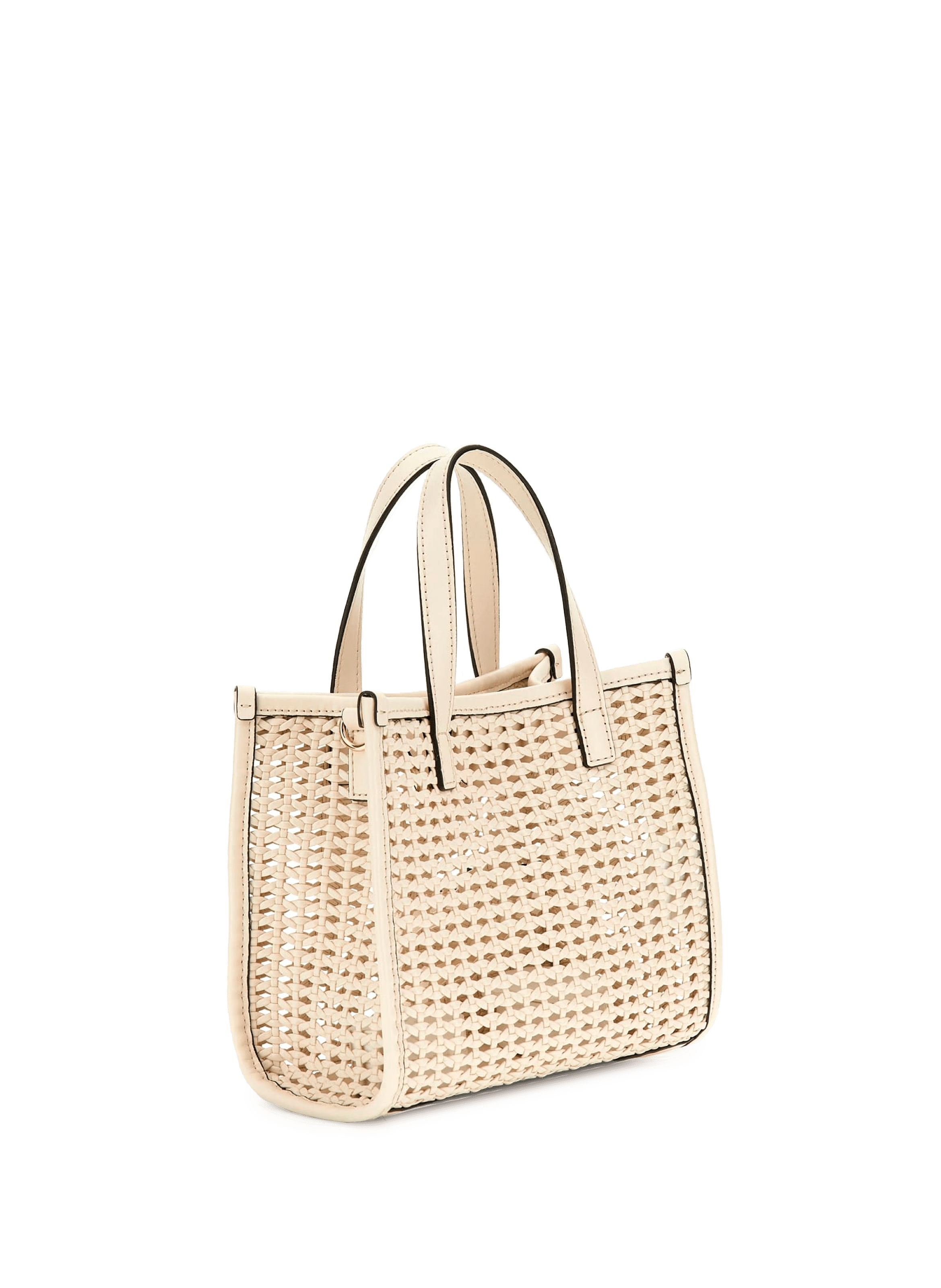 Brigitta braided handbag GUESS Beige