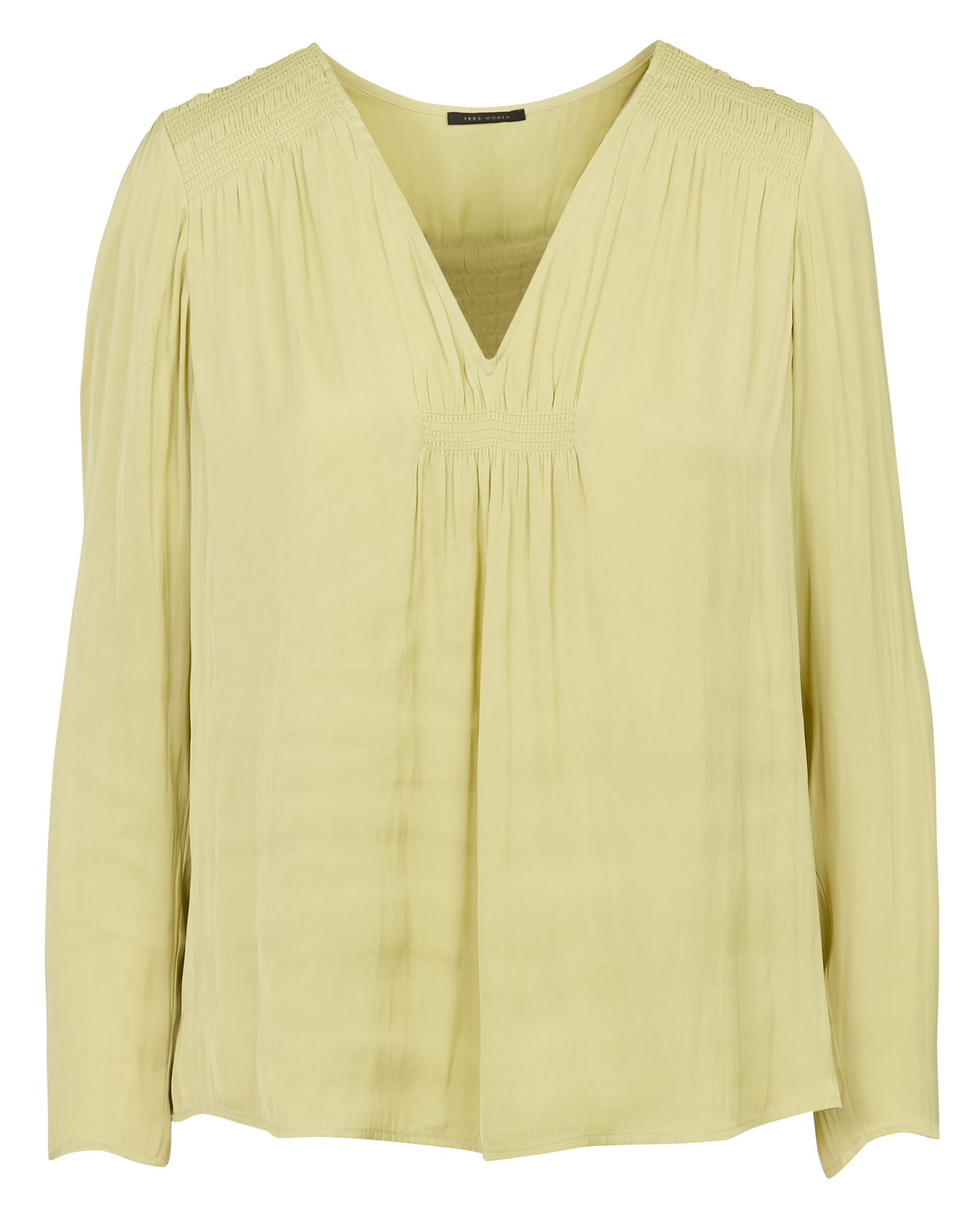 IKKS Blouse col v fluide Vert