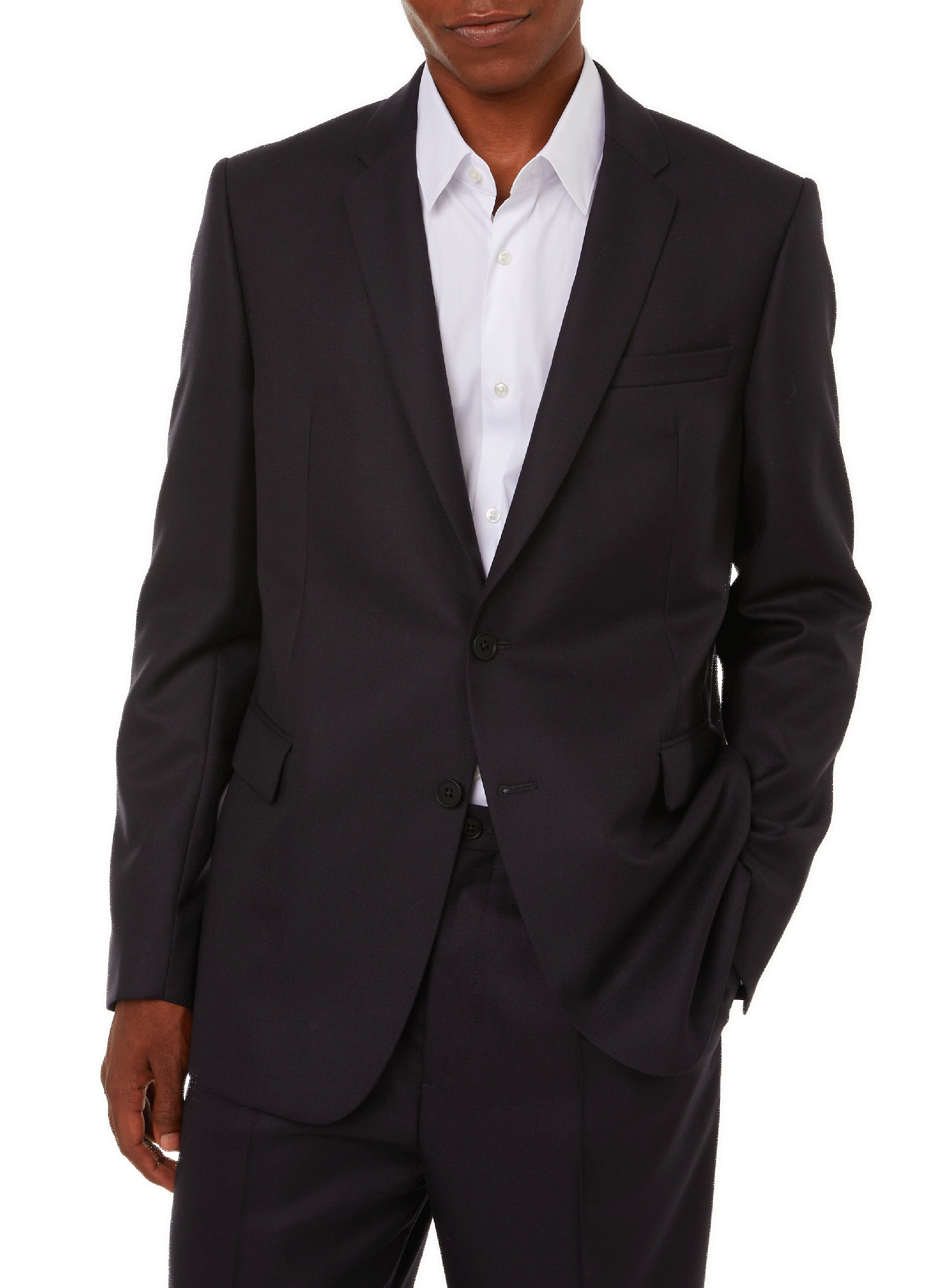 SAISON 1865 Tailored wool jacket  Blue