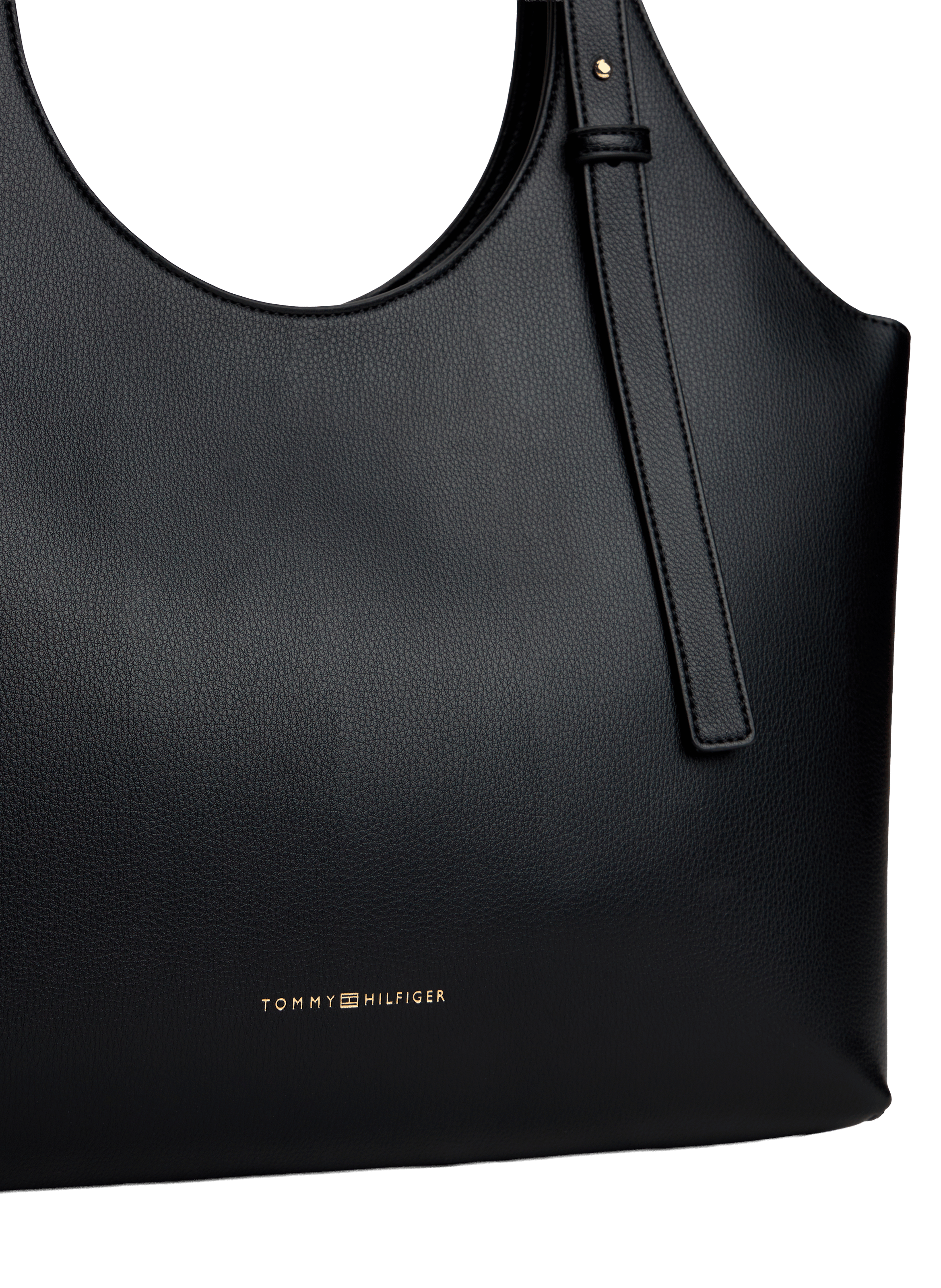 Shoulder tote bag TOMMY HILFIGER Black