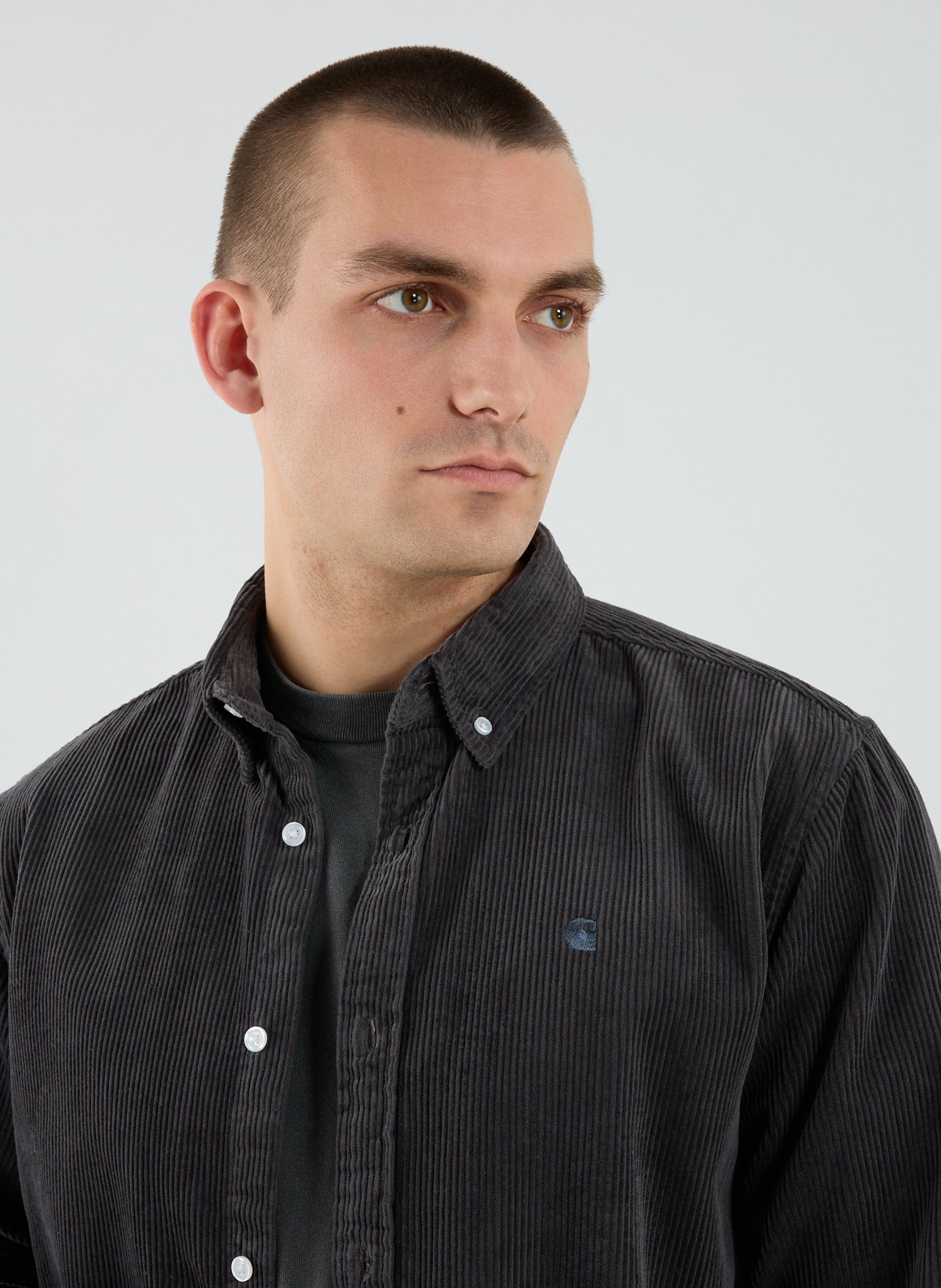 Corduroy shirt CARHARTT WIP Grey