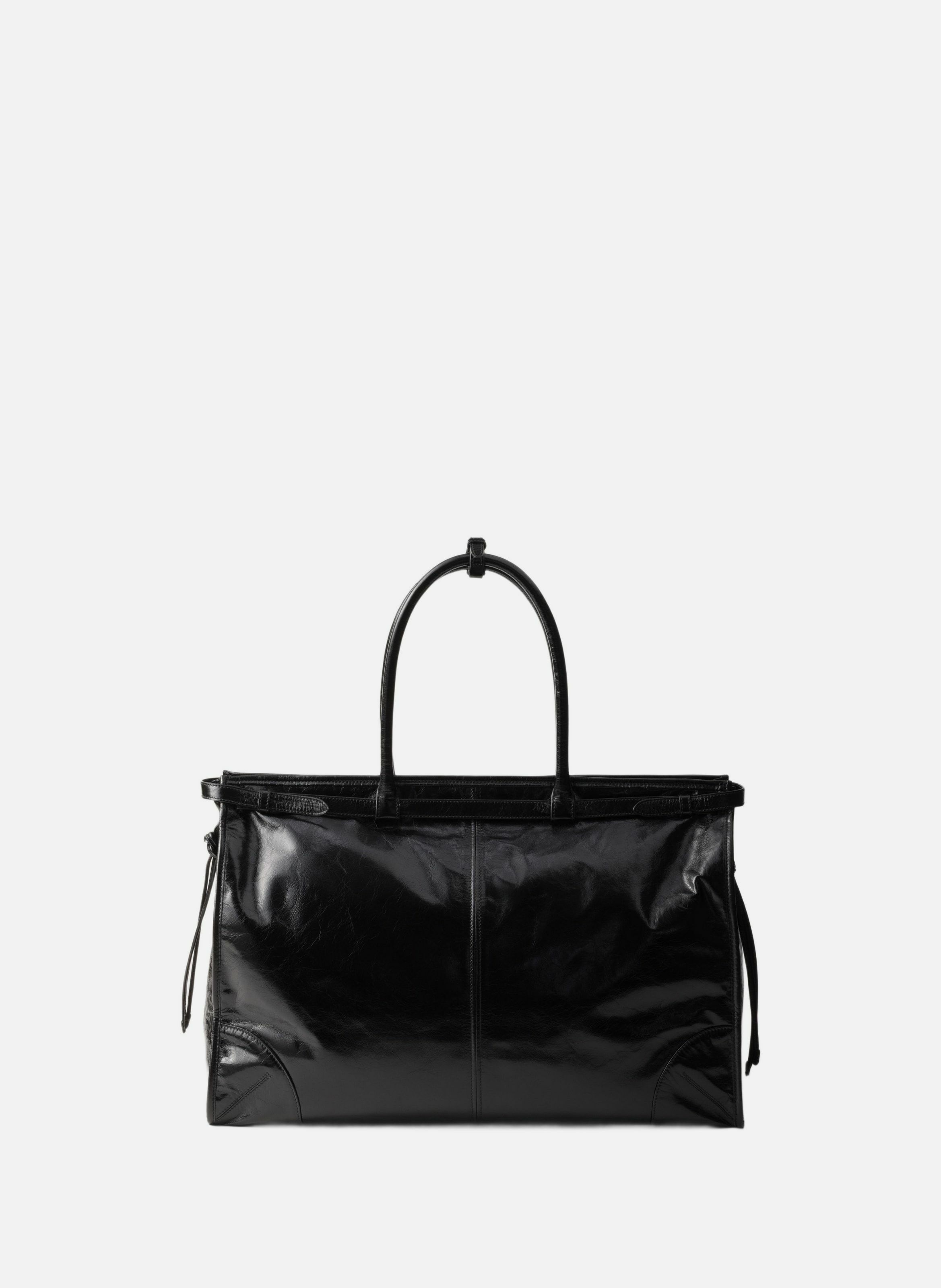 Cabas prada bonnie en cuir PRADA Noir