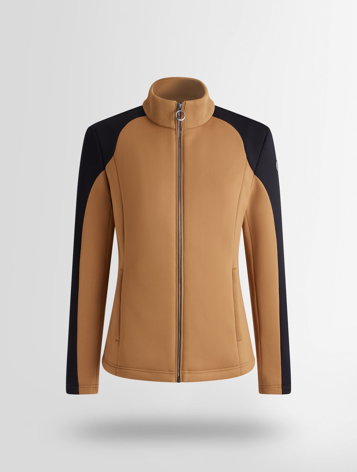 Veste technique ilam col montant coupe ajustée FUSALP Beige