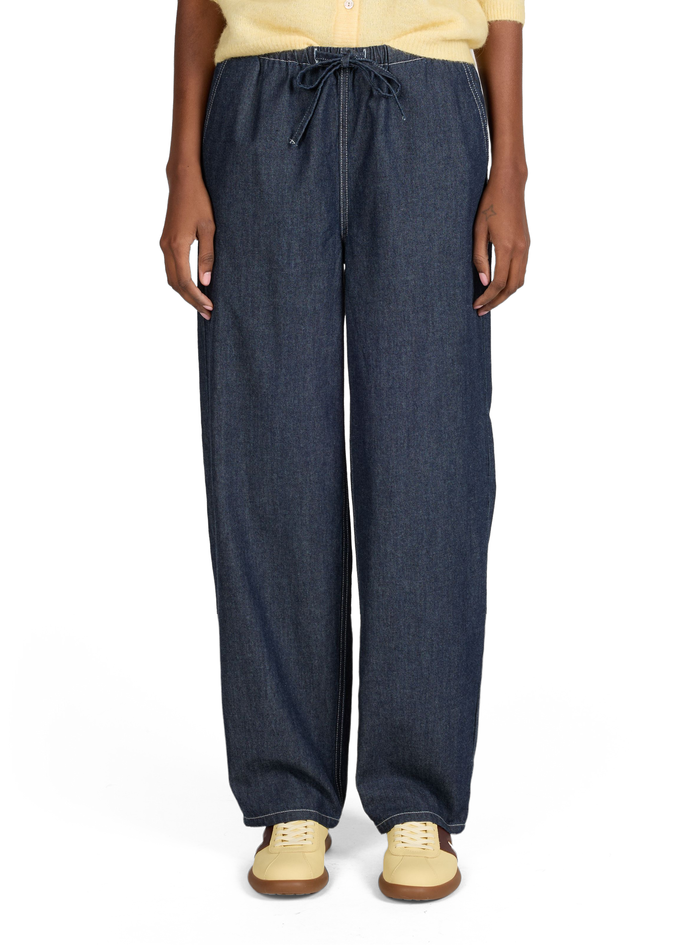 <p>Jean Gina cotton ball</p> OBJECT Blue