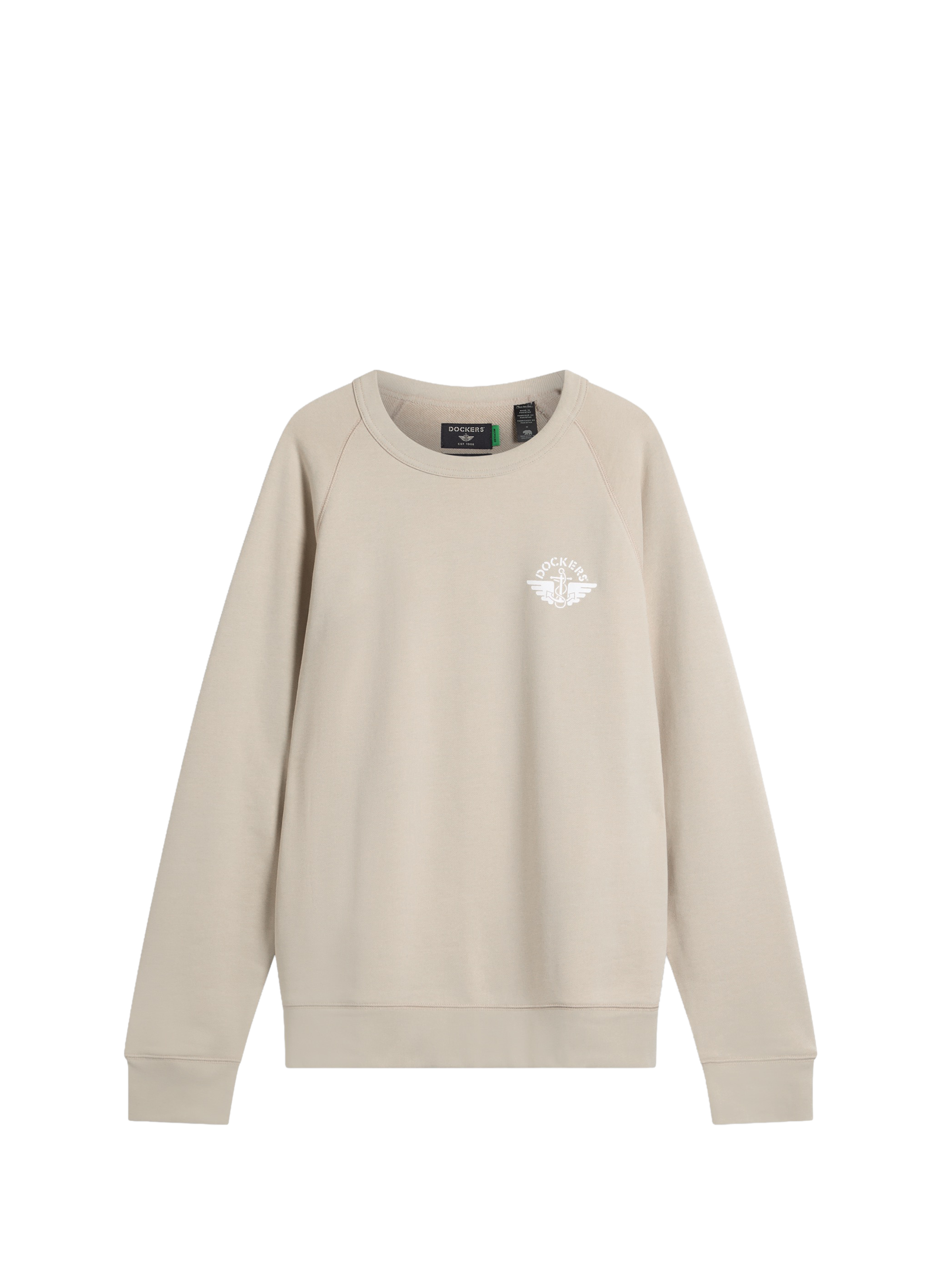 Sweatshirt uni DOCKERS Beige
