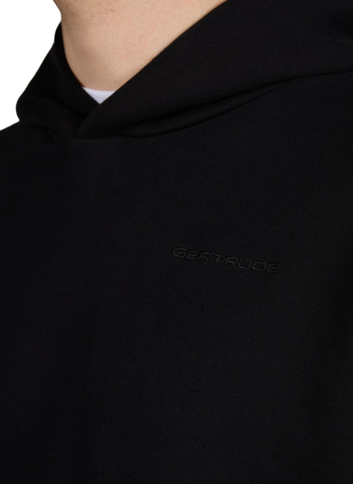 Cotton hoodie  Black