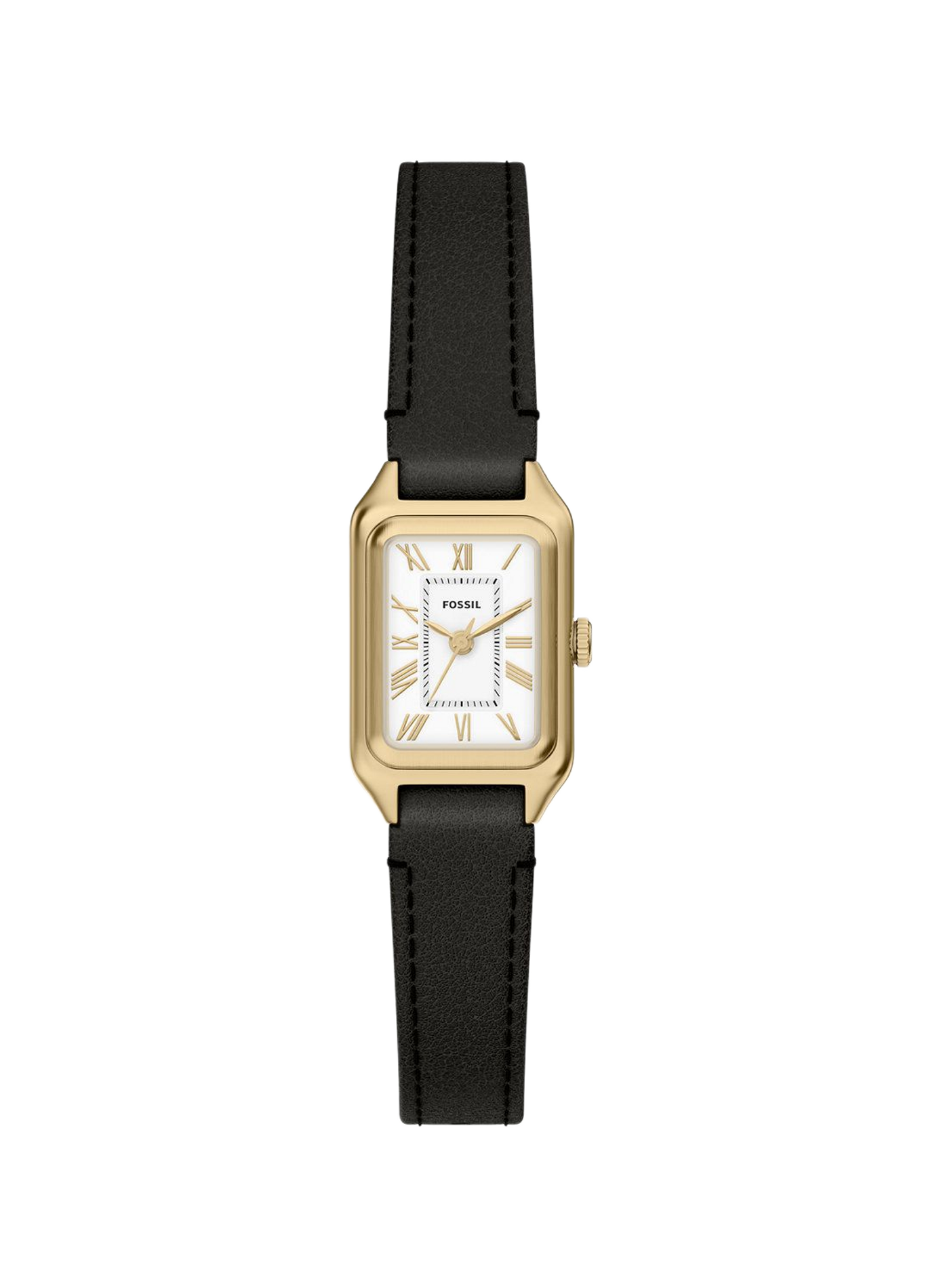 Montre quartz Raquel mini en cuir FOSSIL Blanc