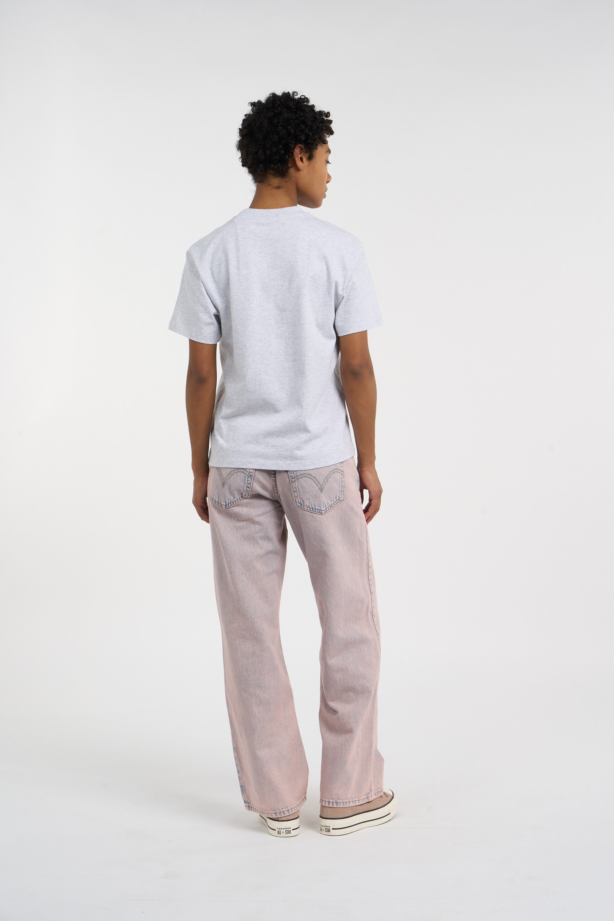 T-shirt w' s/s pocket heart t-shirt CARHARTT WIP Gris