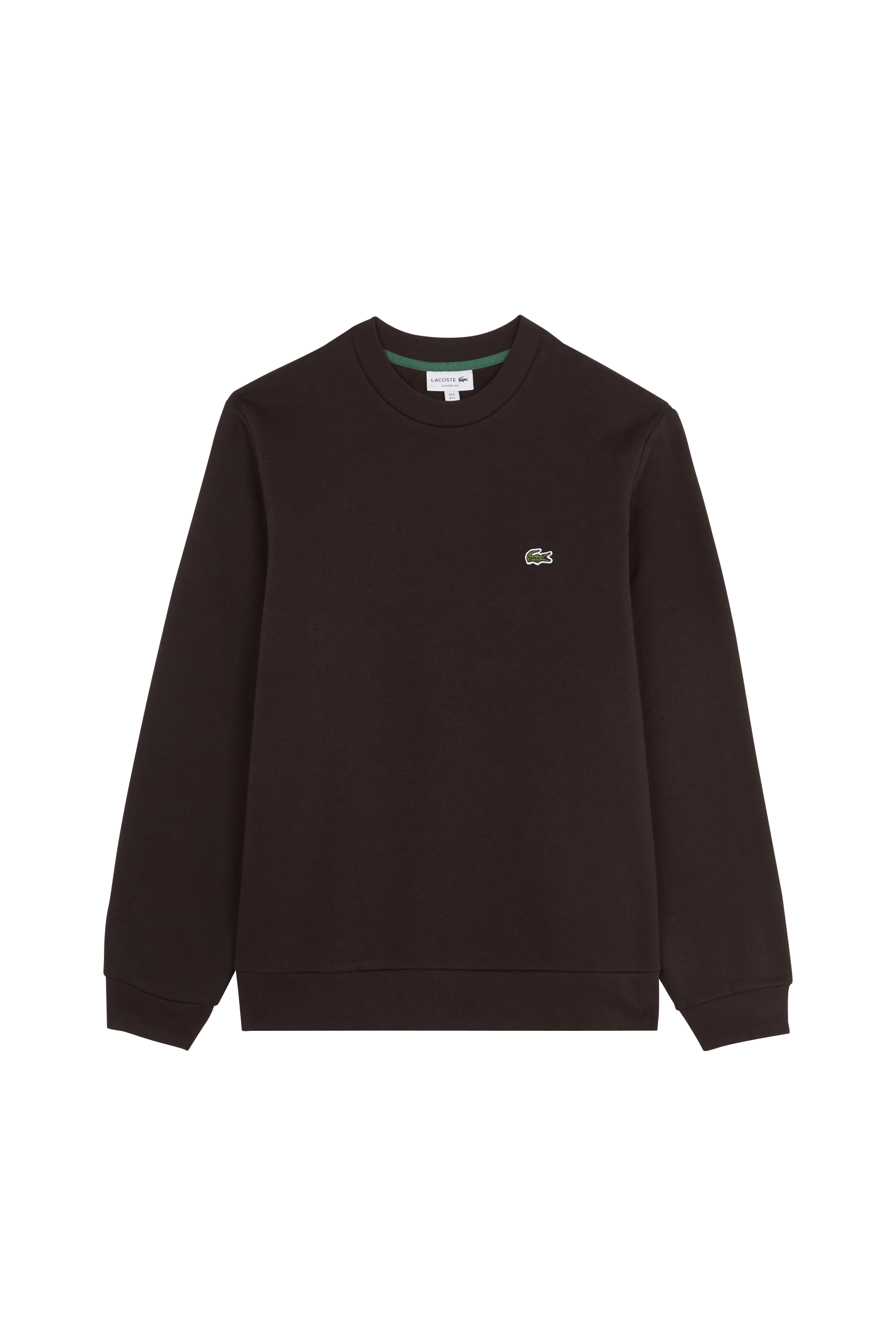 Sweatshirt sweat LACOSTE Marron