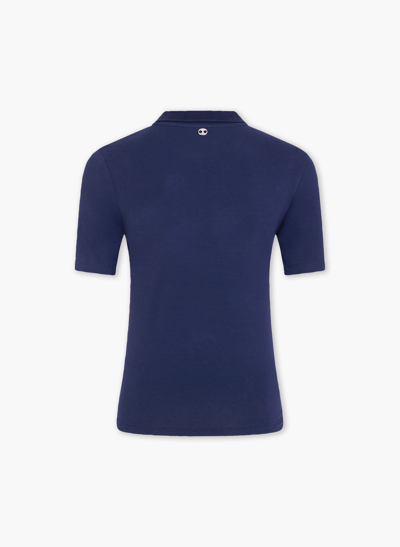 Top piercing en jersey de coton RABANNE Bleu