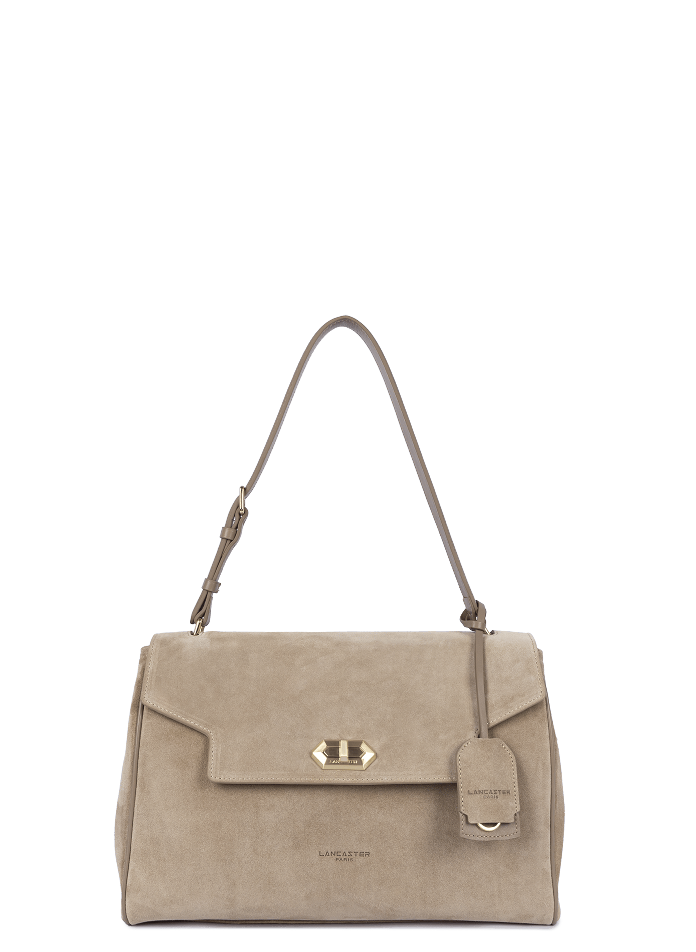 Grand sac cabas épaule - suède grace  Sable
