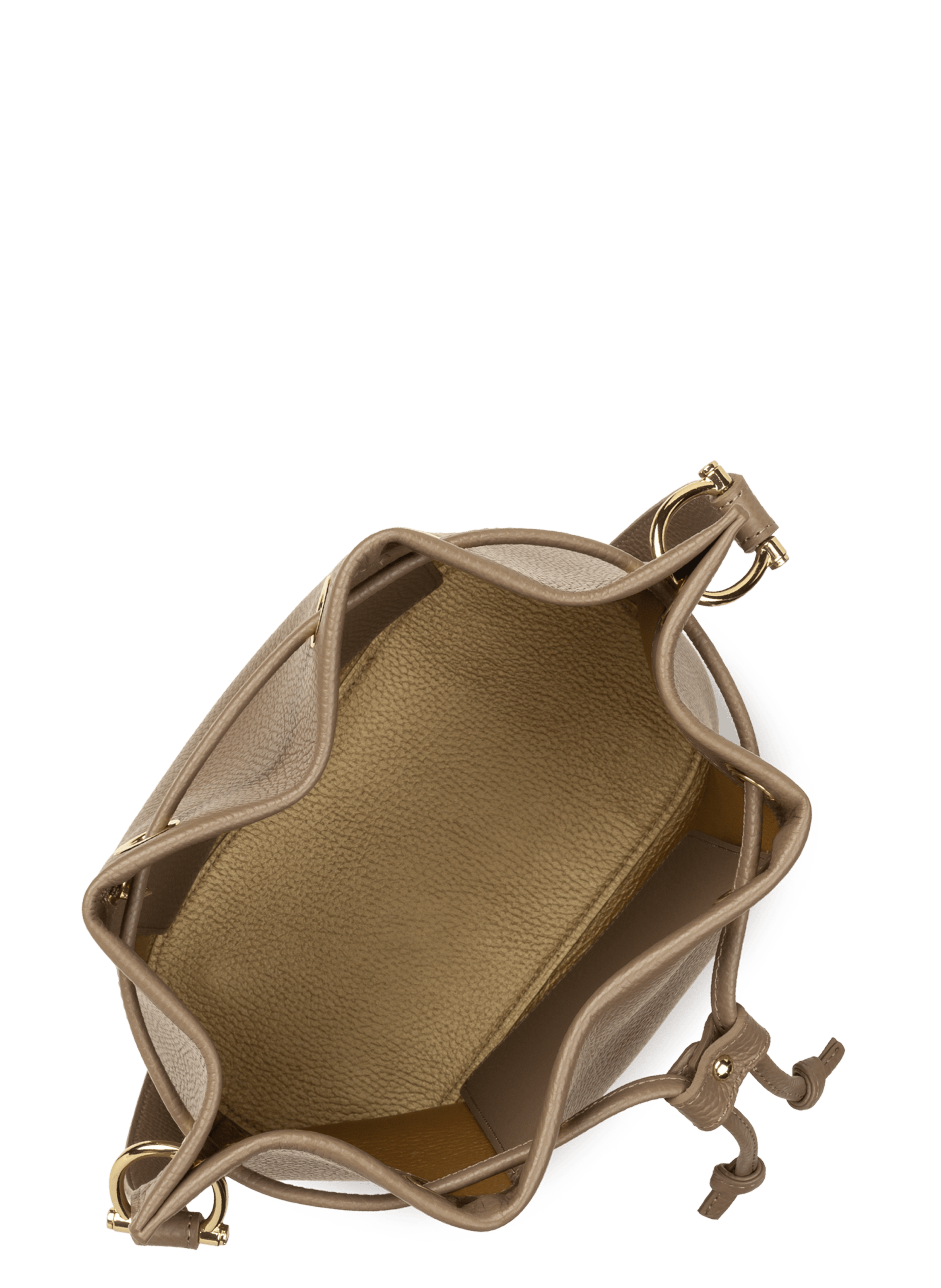 Sac bourse - alba double LANCASTER Marron