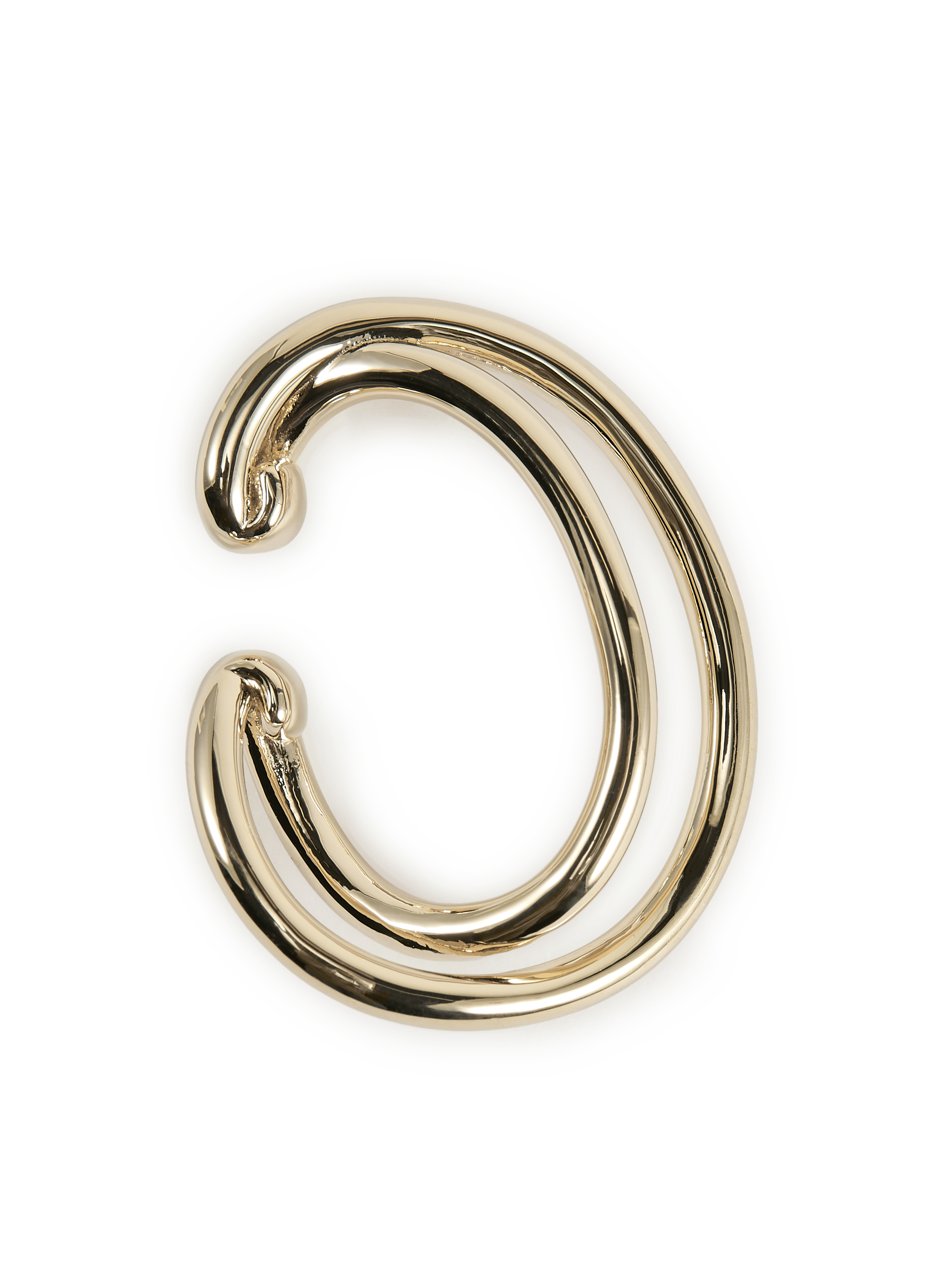 Ear cuff rings OTIUMBERG Golden