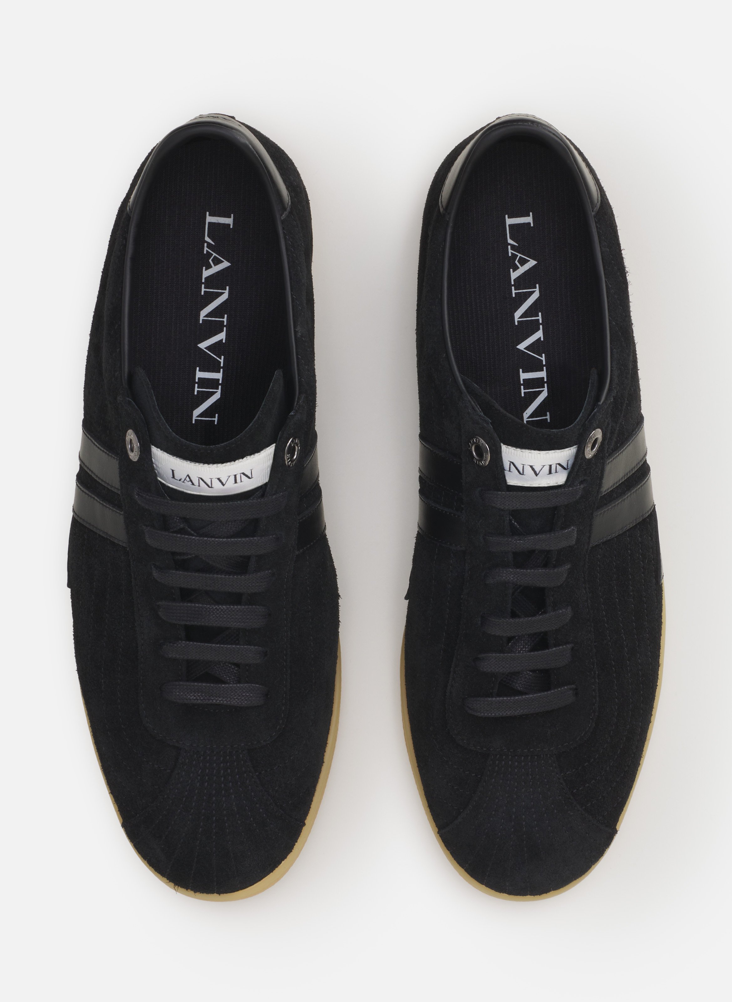 Sneakers glen 2.0 en cuir LANVIN Noir