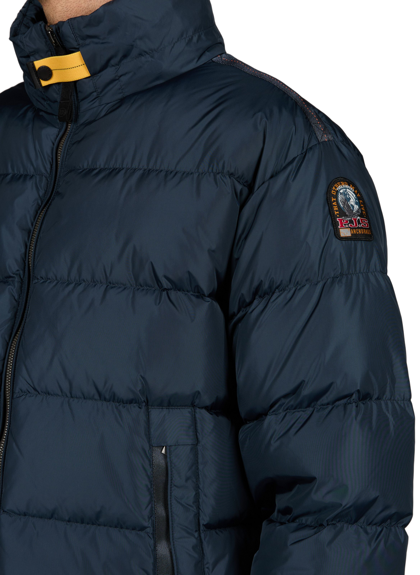 Padded oversized high-neck jacket PARAJUMPERS Blue