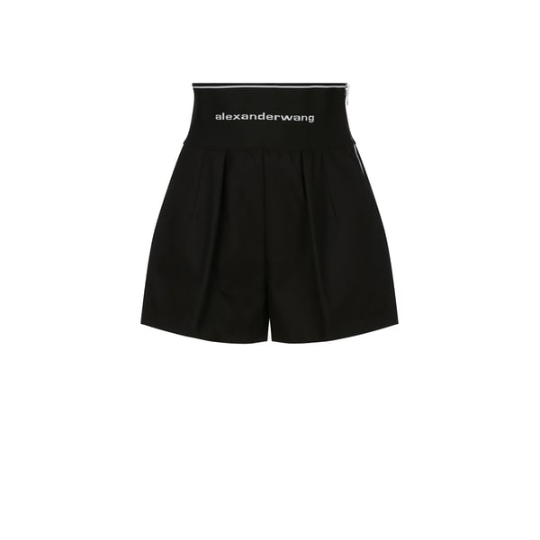 Short Safari en coton mélangé