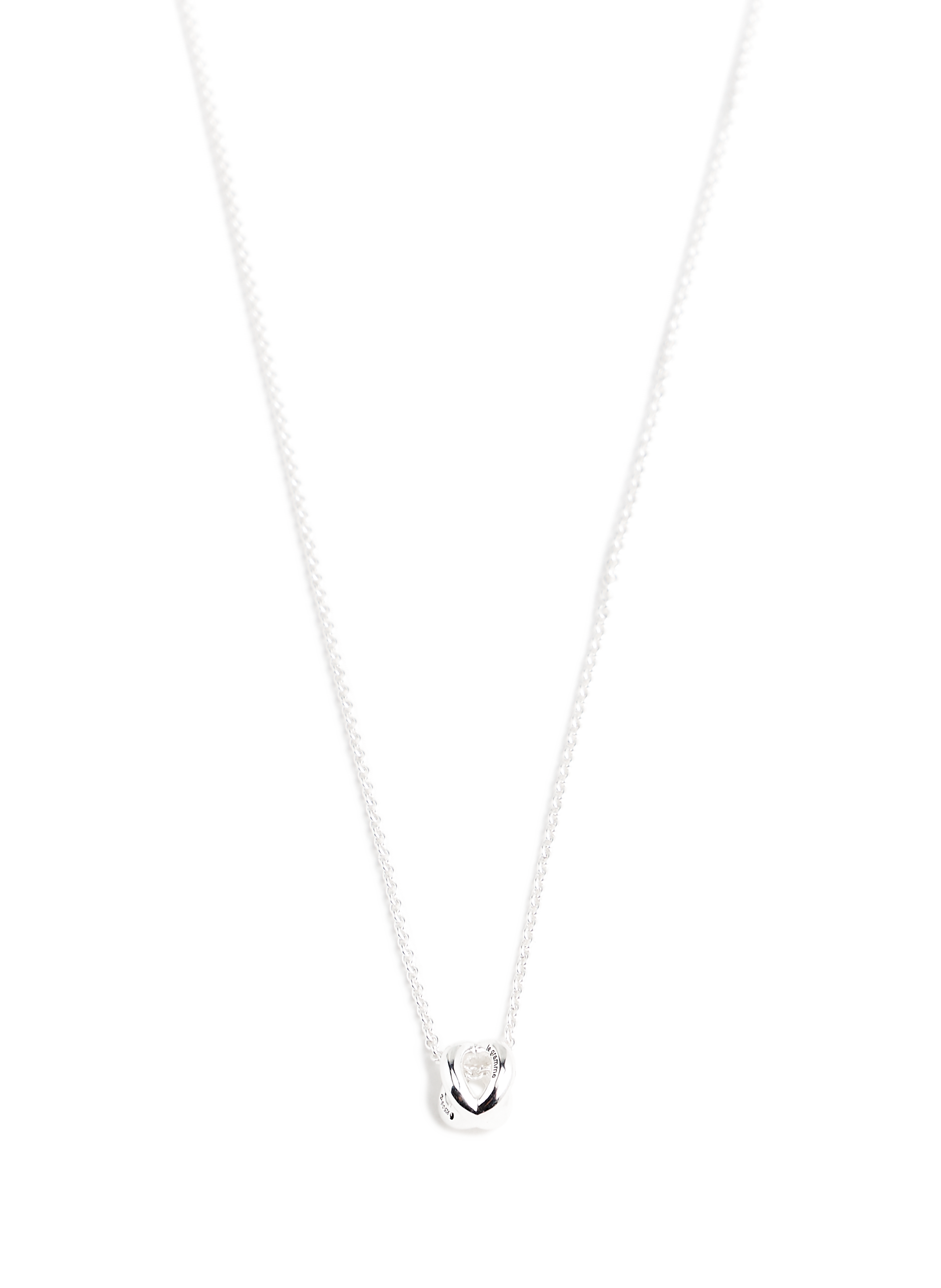 Collier 1g en argent poli