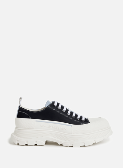 Tread Slick two-tone leather lace-up shoes ALEXANDER MCQUEEN
