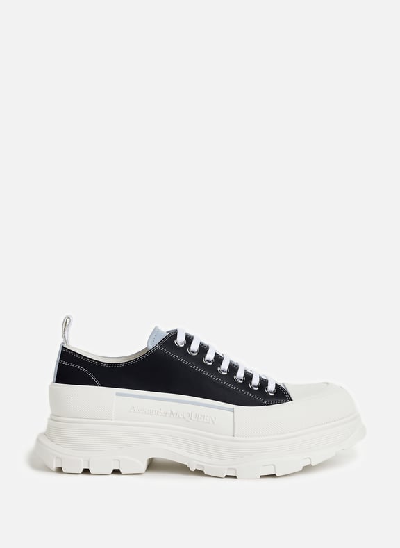 Chaussures lacets Tread Slick bicolore en cuir Multicolore