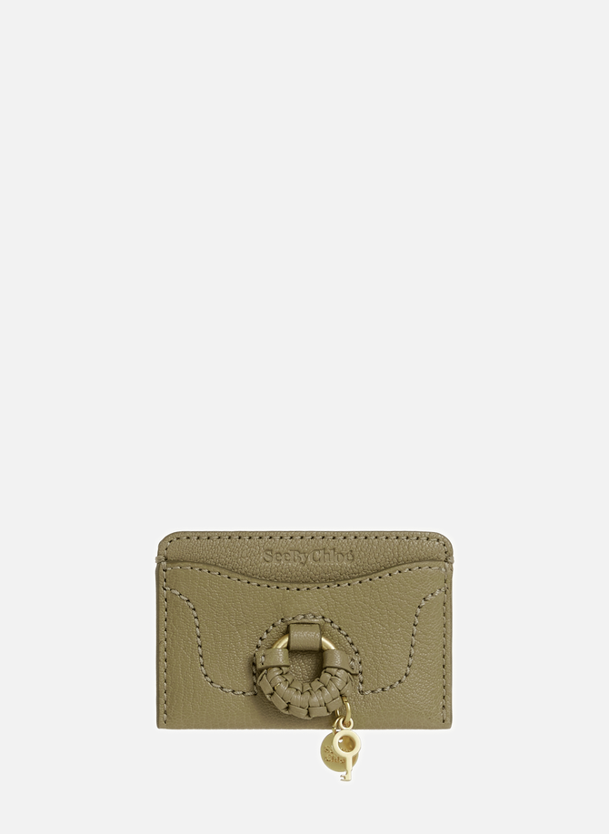 Hana leather card holder SEE BY CHLOE