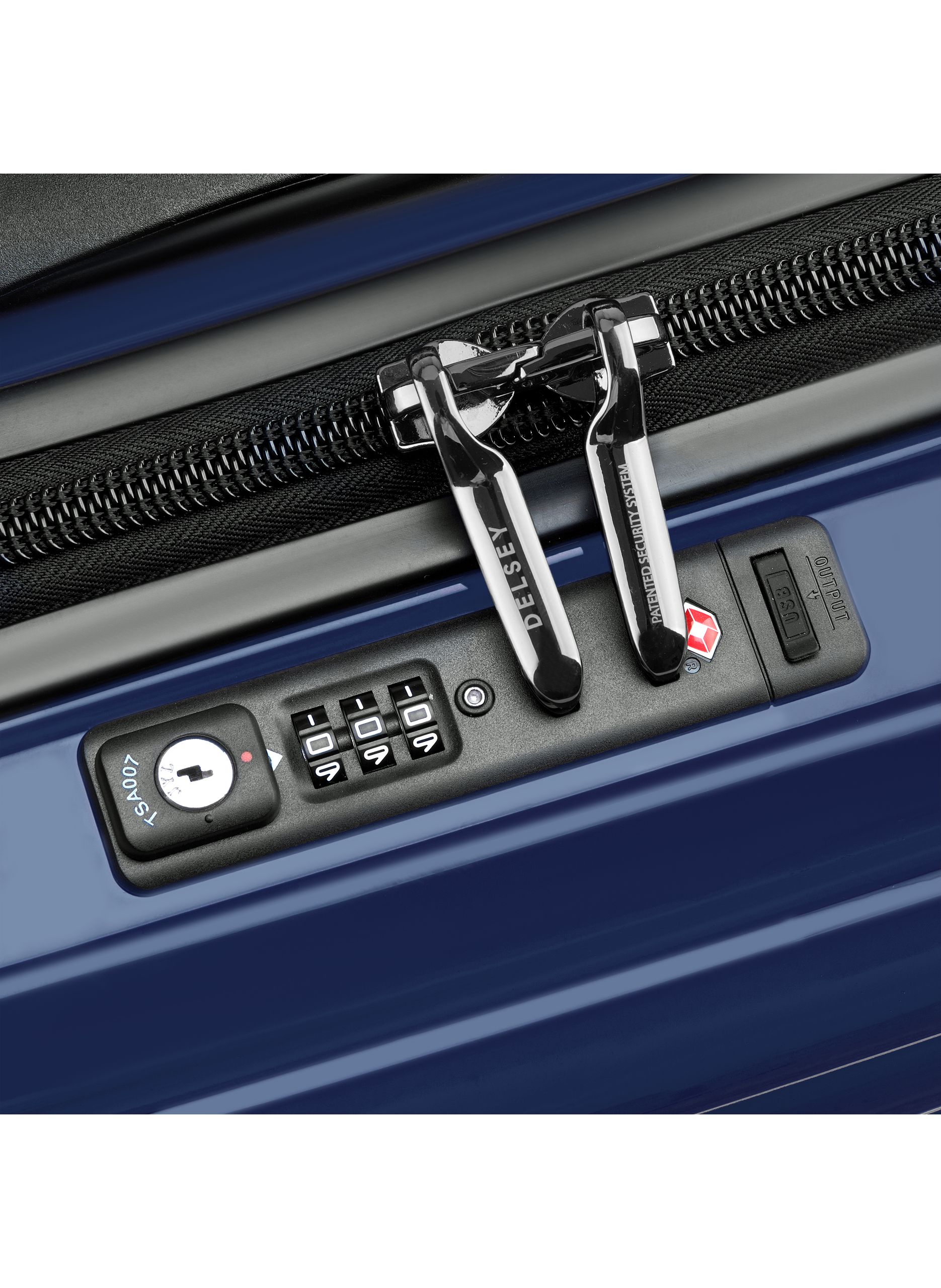 Valise cabine rigide taille s - shadow 5.0 Bleu