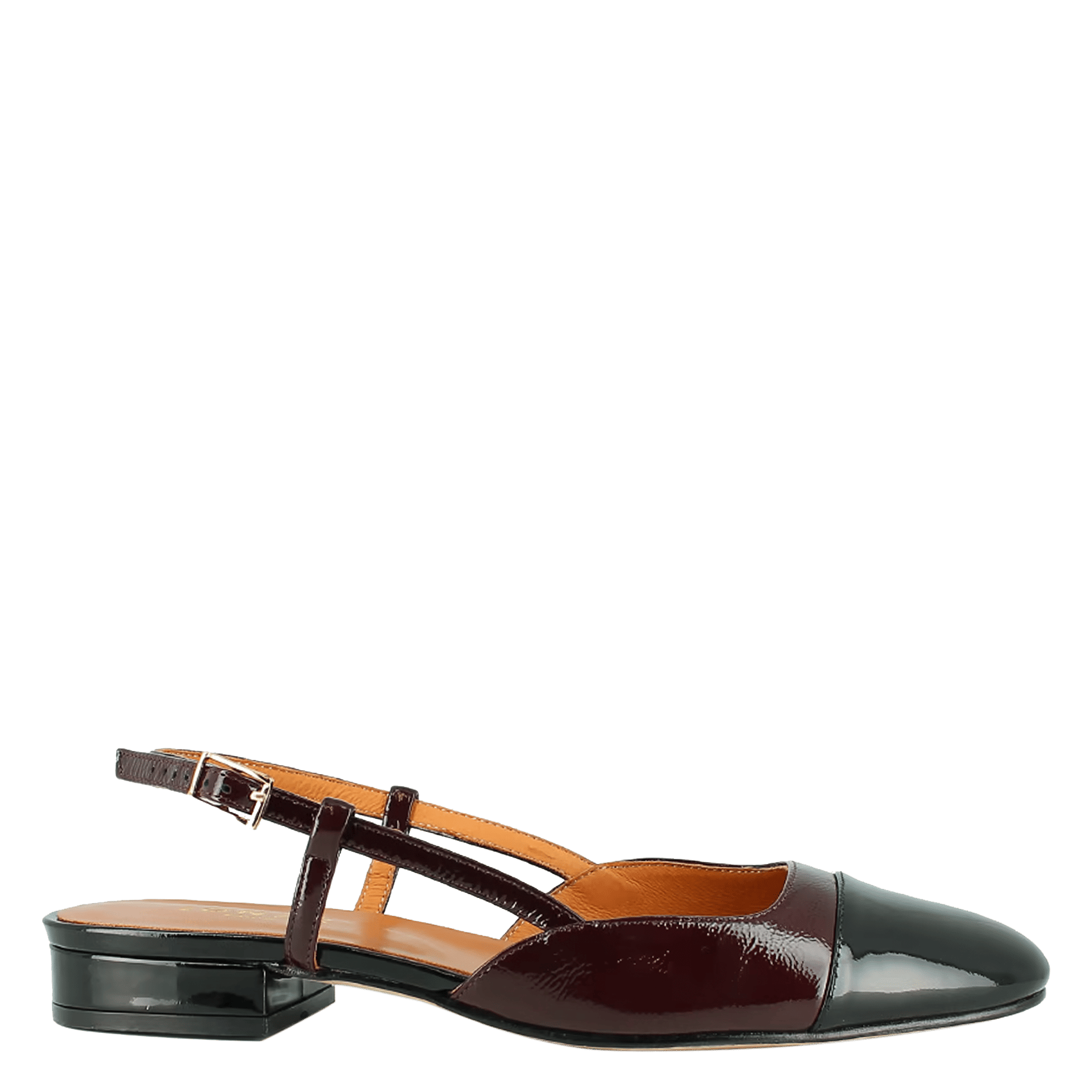 Sandales Jonak Soldes 2020 Ballerines Ouvertes En Cuir Vernis