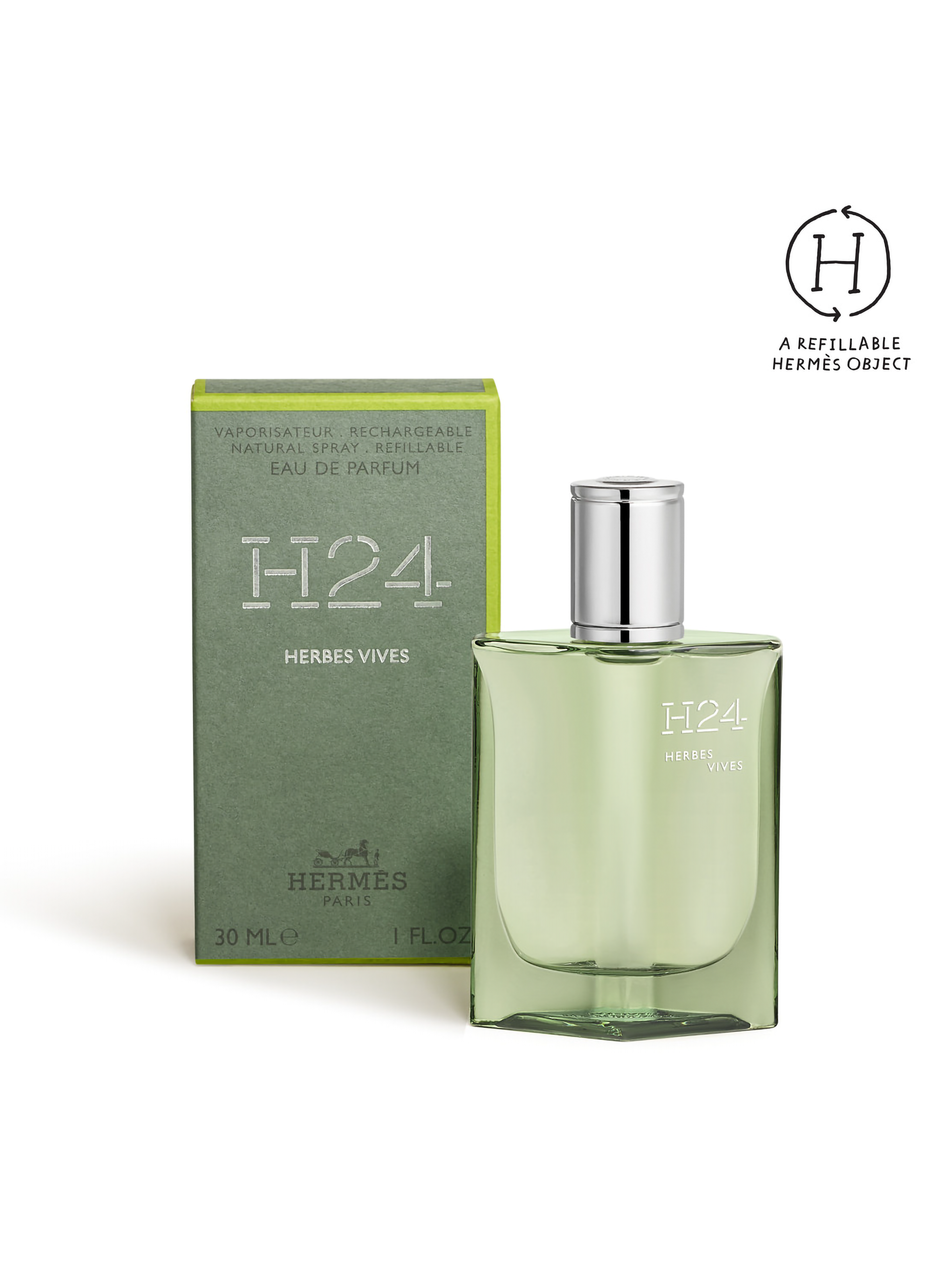 H24 Herbes Vives - Eau de Parfum

H24 Herbes Vives - Eau de Parfum HERMÈS No color
