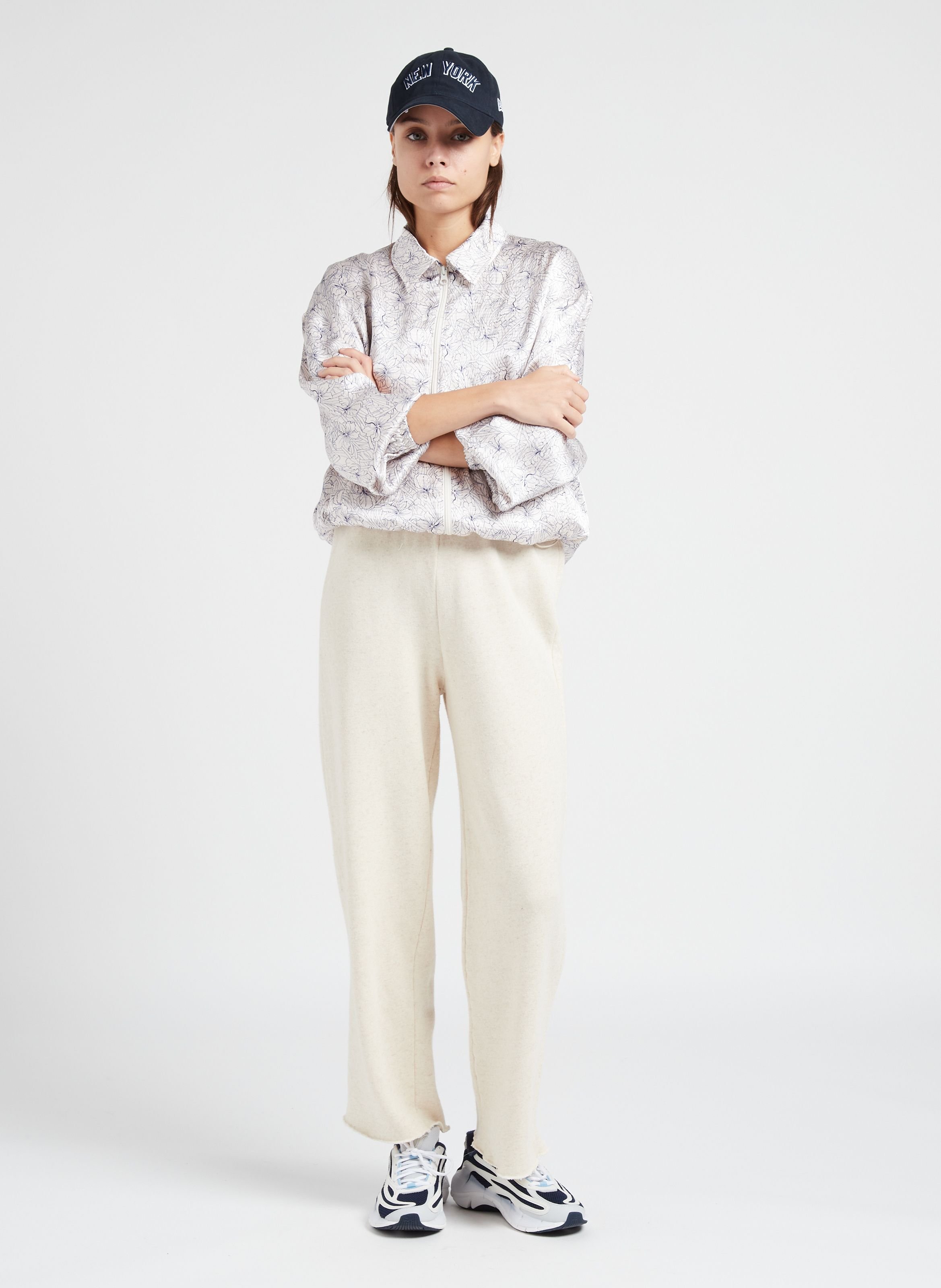 Jogging en coton bio mélangé itonay AMERICAN VINTAGE Beige