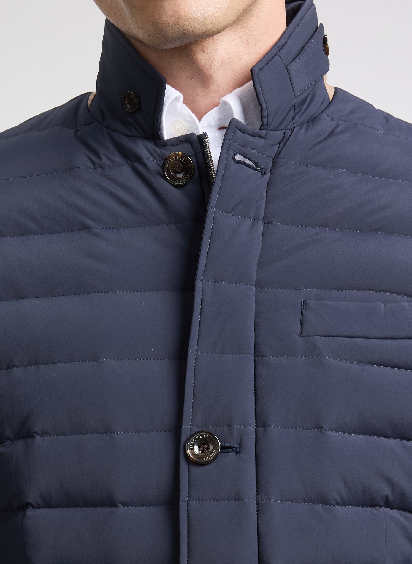 Blouson matelassé HACKETT Bleu
