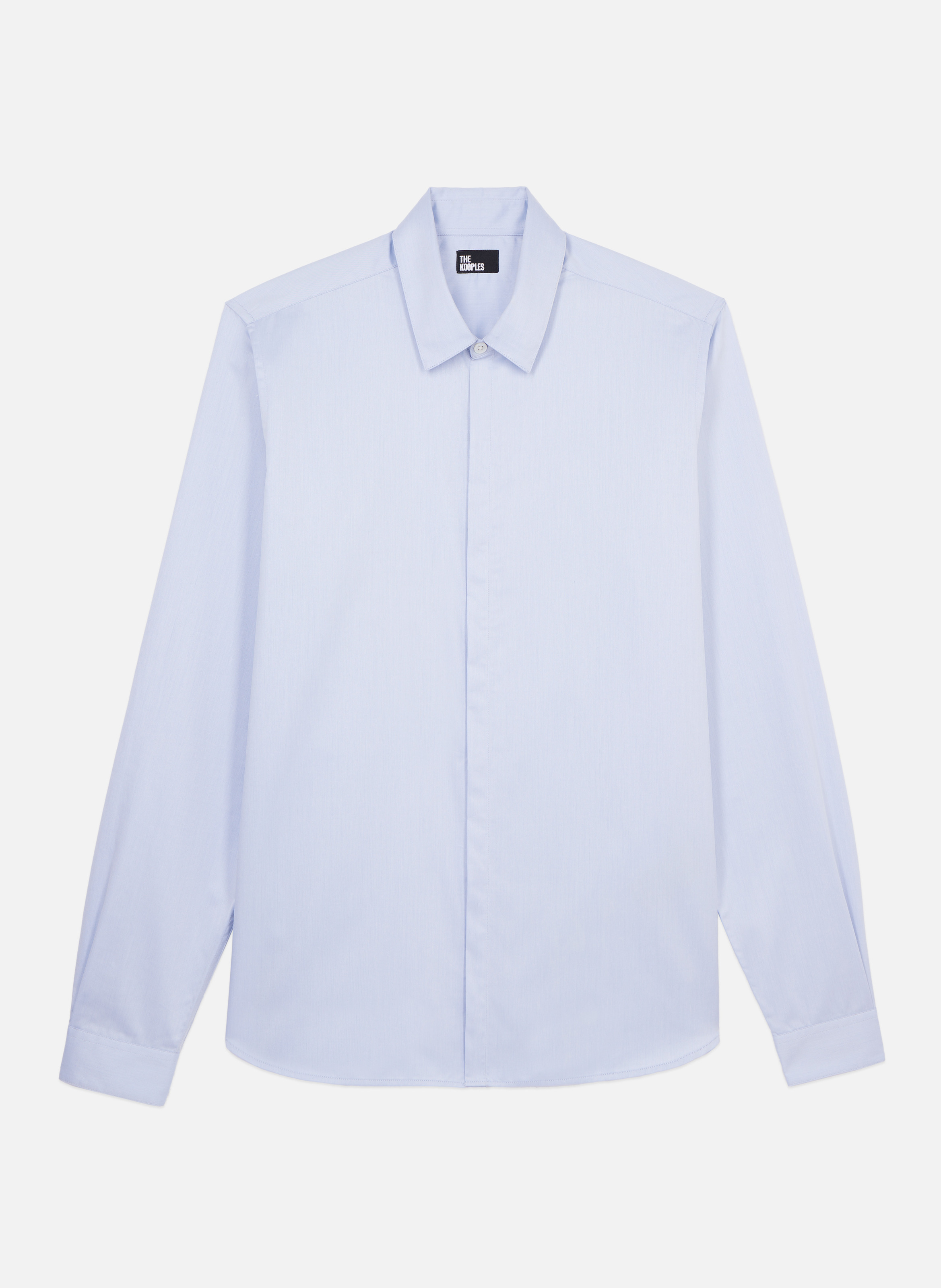 Chemise en coton col classique THE KOOPLES Bleu