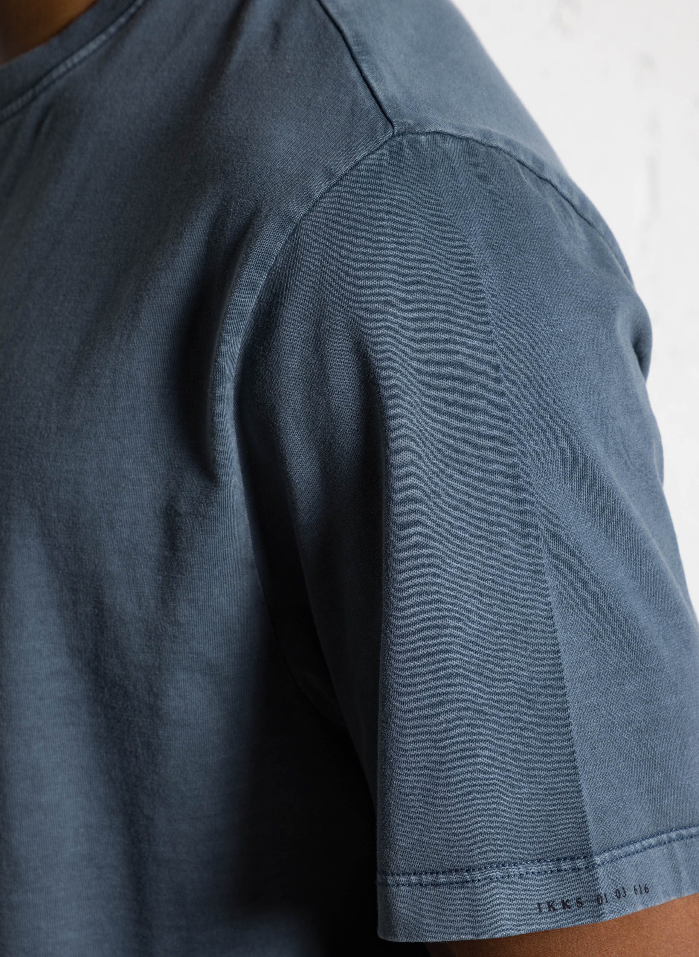 Tee-shirt col rond manches courtes IKKS Bleu