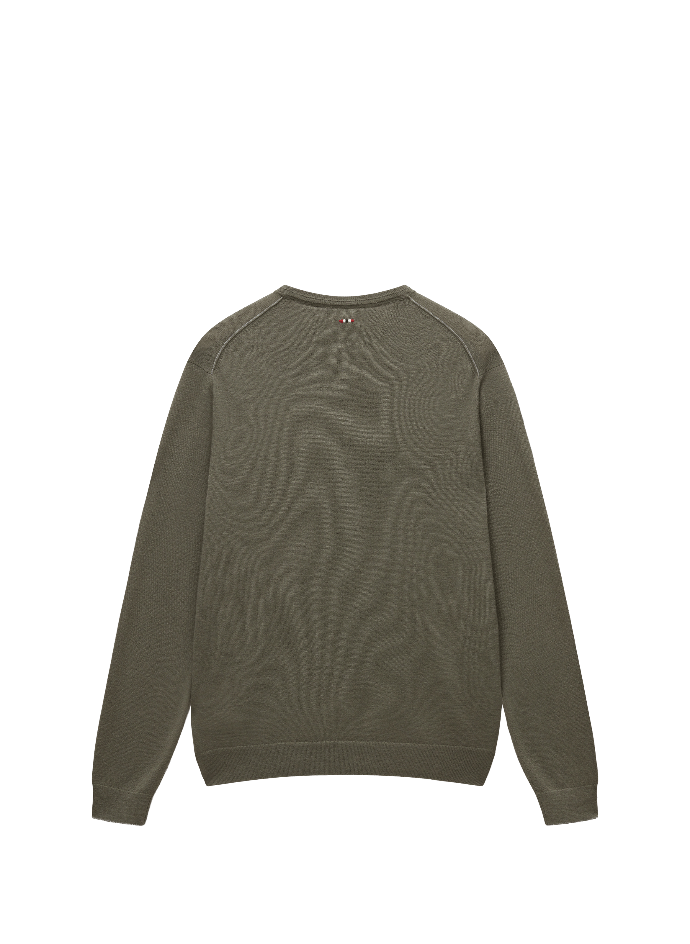  Round-neck wool jumper NAPAPIJRI Green
