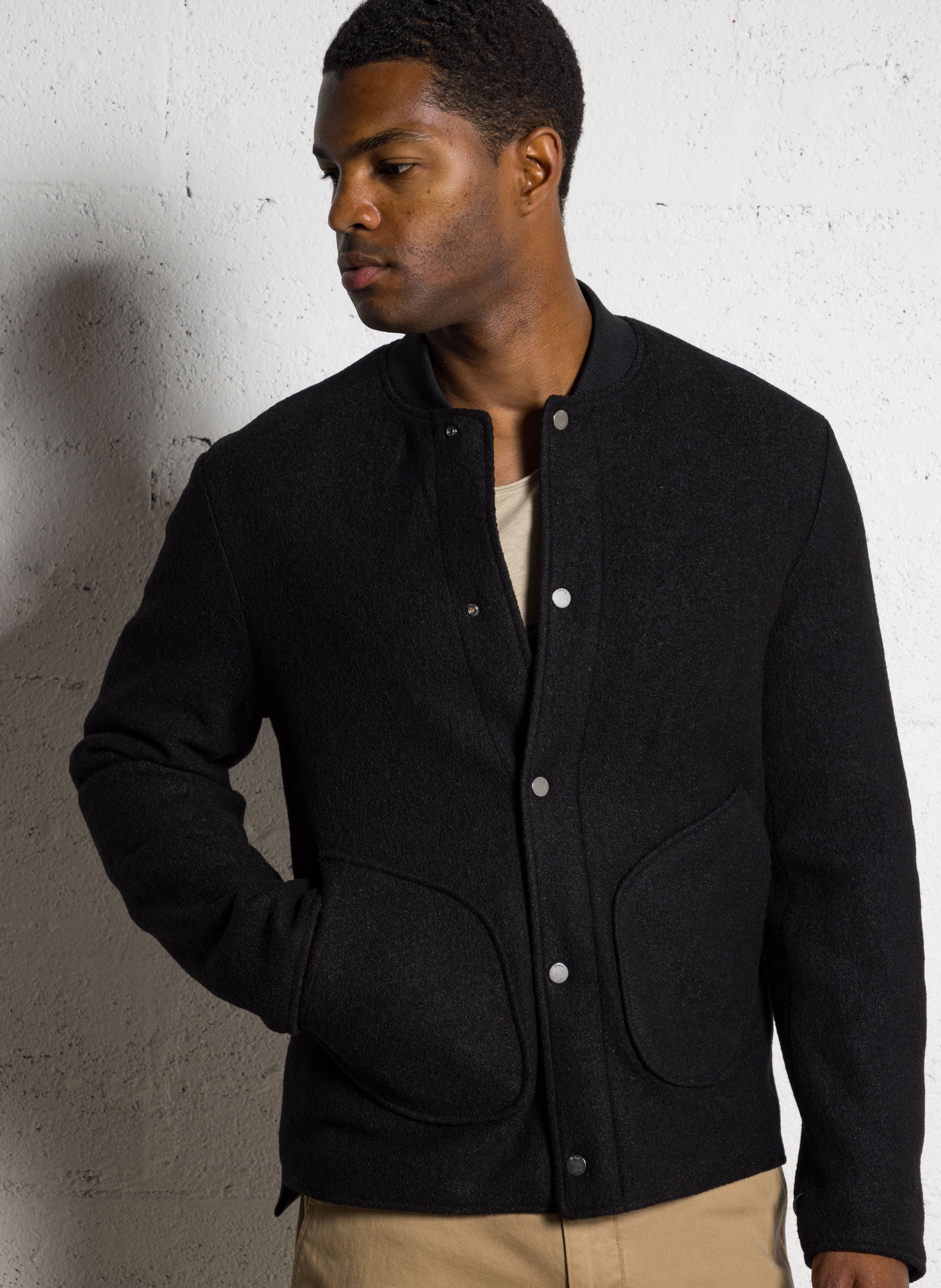 Parka col classique avec blouson amovible IKKS Noir