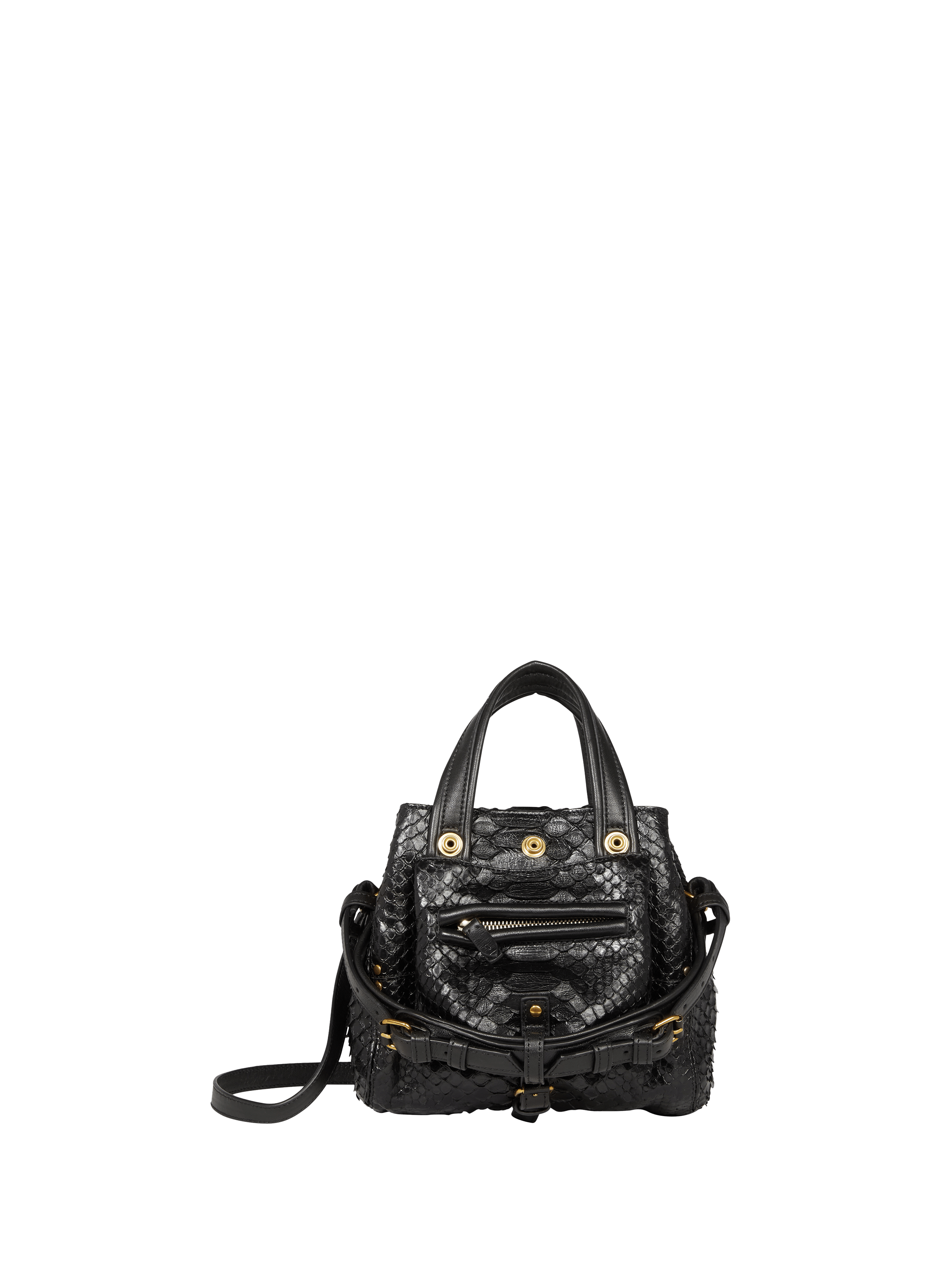 JÉRÔME DREYFUSS Sac à bandoulière en cuir  Noir