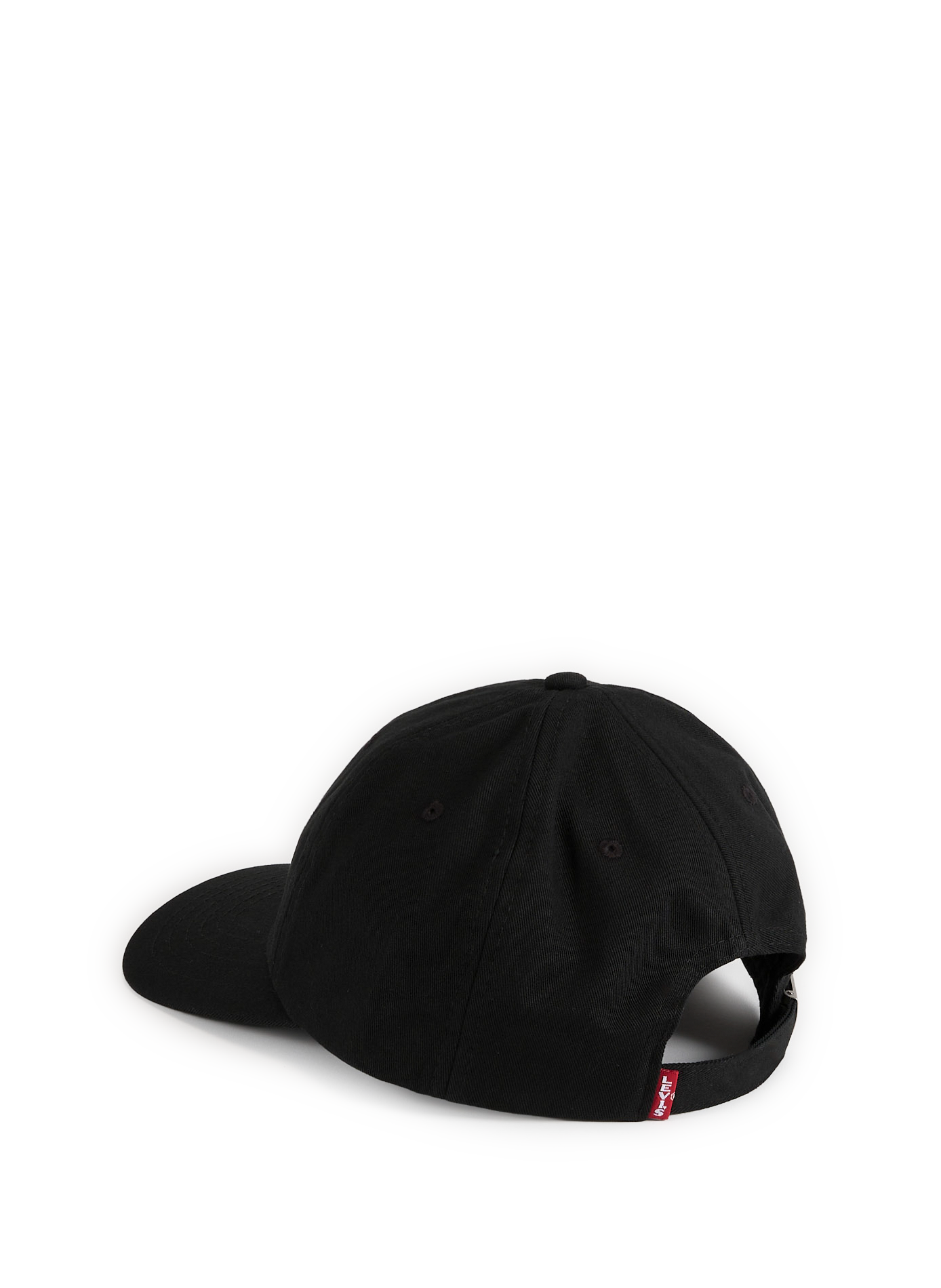 Embroidered cotton baseball cap LEVIS ACCESSOIRES Red