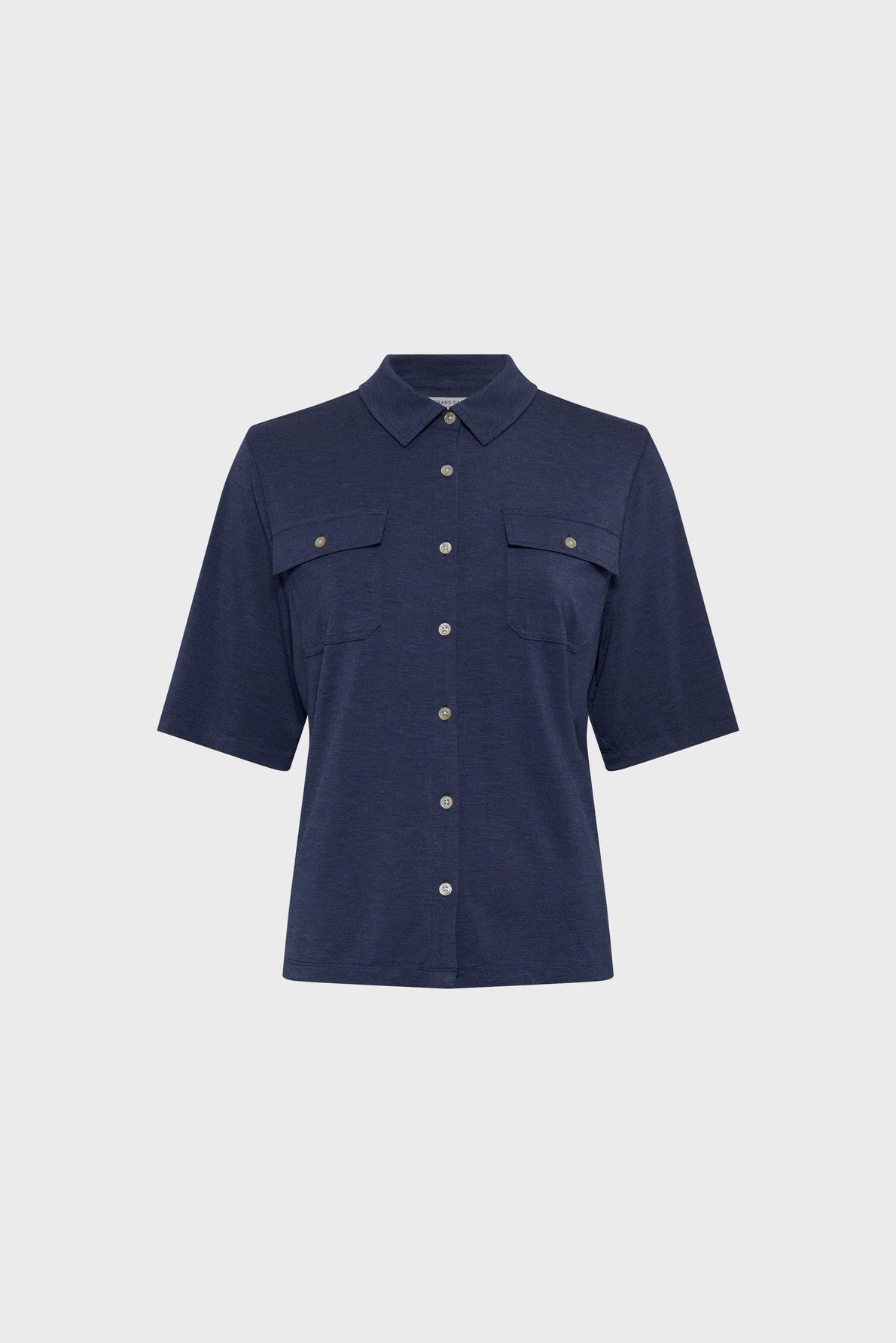 T-shirt polo boutonné - myla GERARD DAREL Bleu