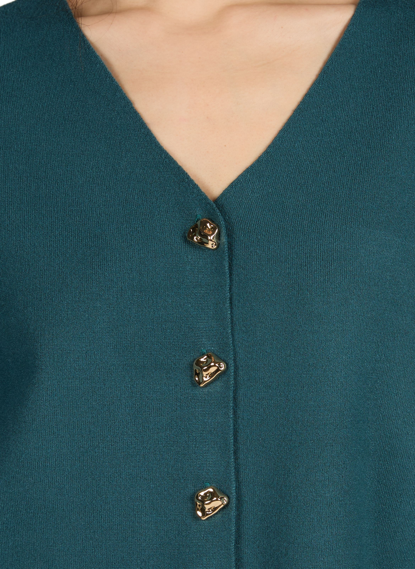 Cardigan Vicassie uni VILA Bleu