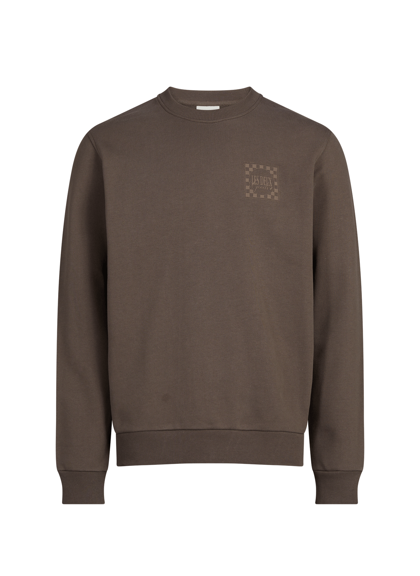 Cotton sweatshirt LES DEUX Brown